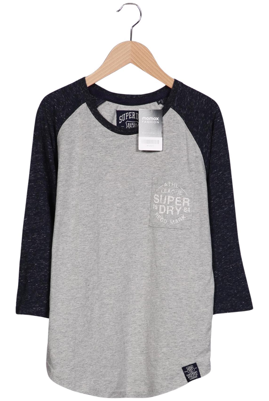 

Superdry Damen Langarmshirt, grau, Gr. 36