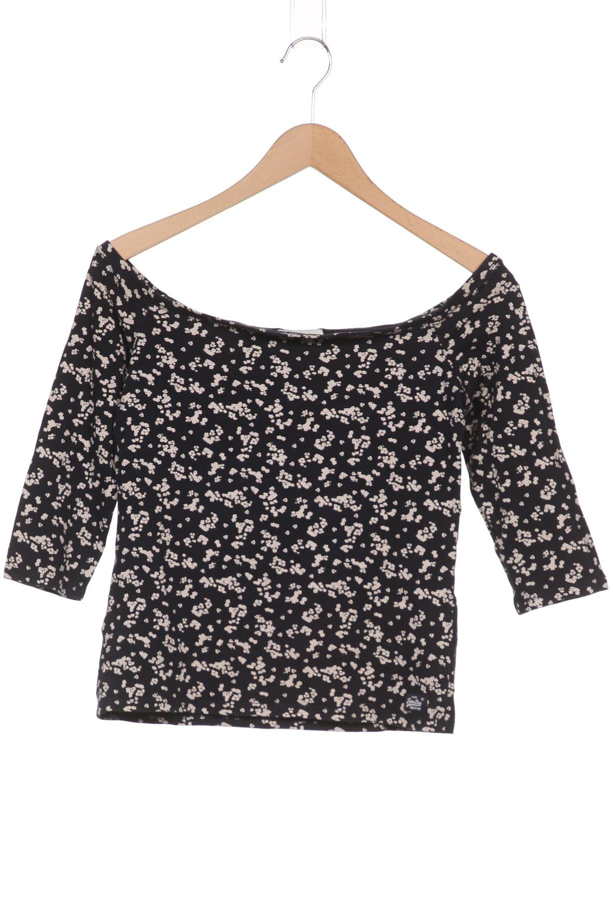 

Superdry Damen Langarmshirt, schwarz, Gr. 38