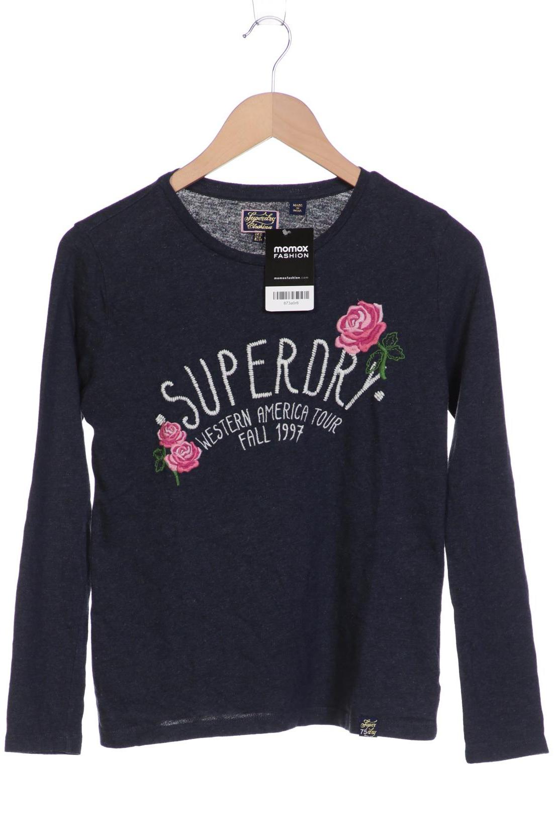 

Superdry Damen Langarmshirt, marineblau
