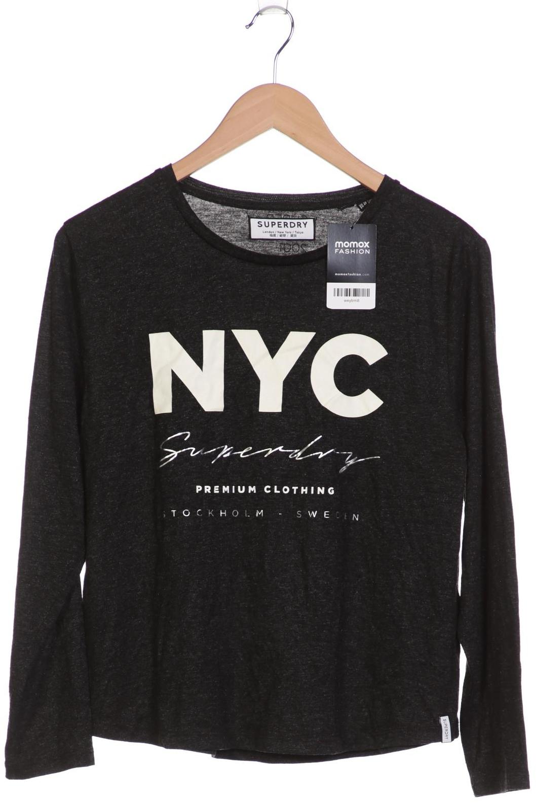 

Superdry Damen Langarmshirt, schwarz, Gr. 42
