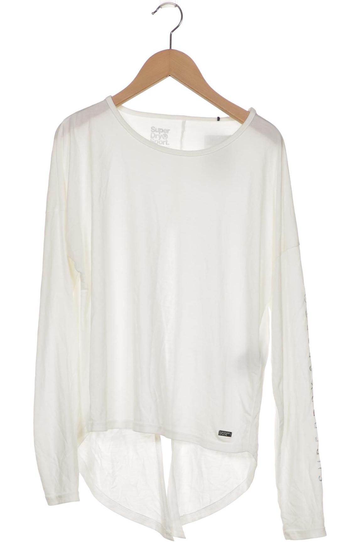 

Superdry Damen Langarmshirt, weiß