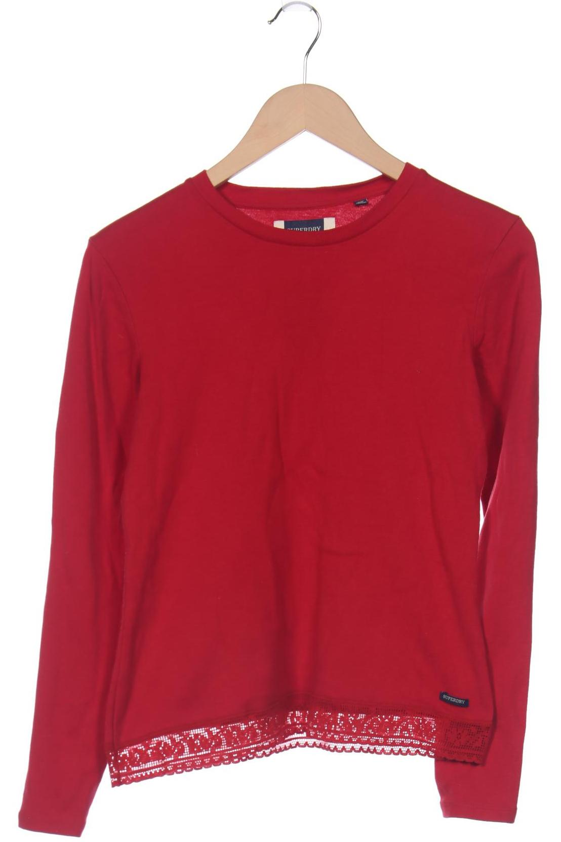 

Superdry Damen Langarmshirt, rot