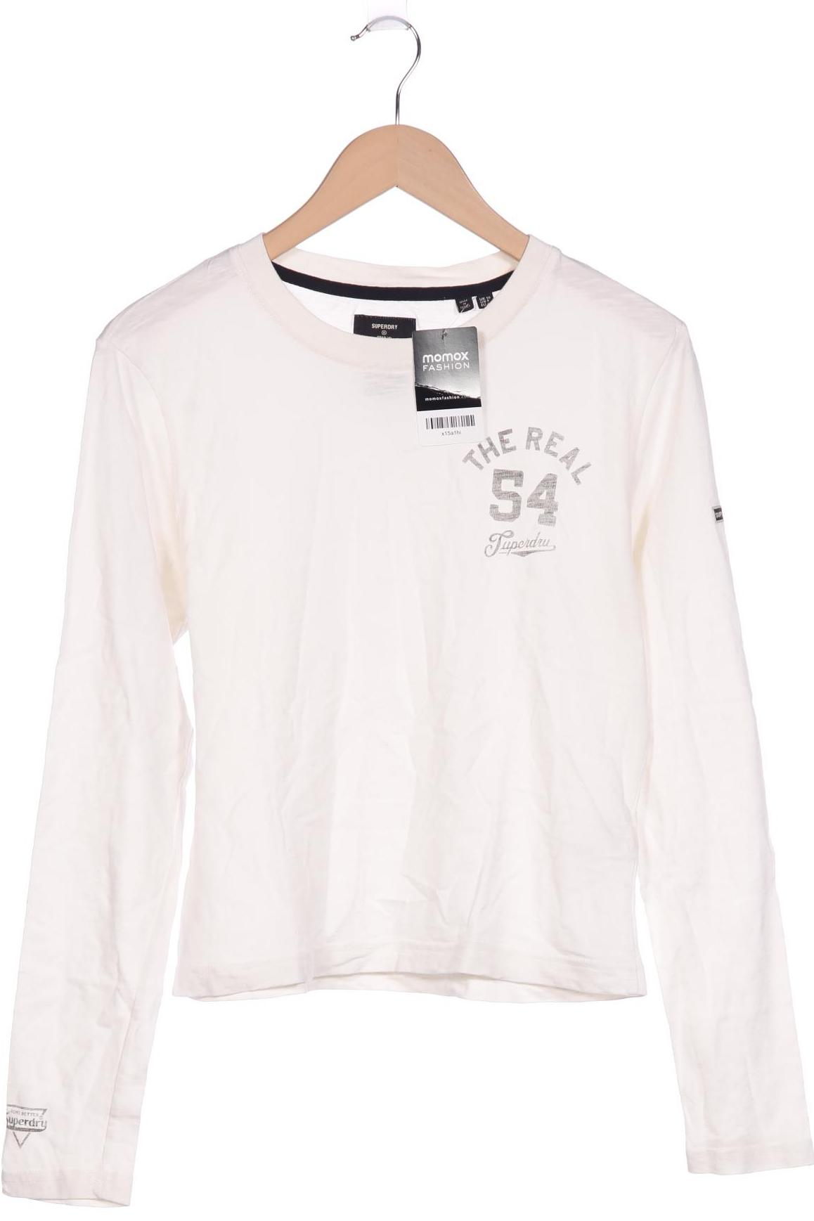 

Superdry Damen Langarmshirt, cremeweiß, Gr. 38
