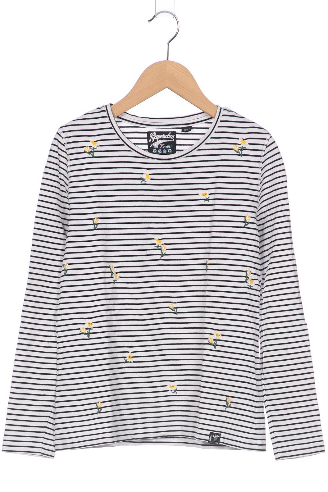 

Superdry Damen Langarmshirt, weiß, Gr. 36