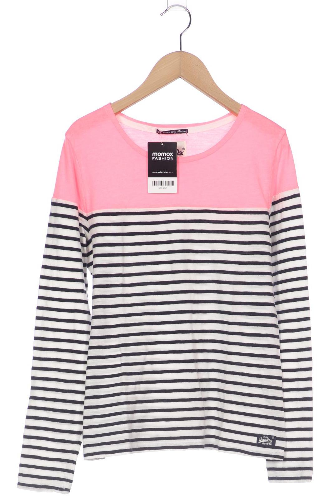 

Superdry Damen Langarmshirt, weiß, Gr. 42