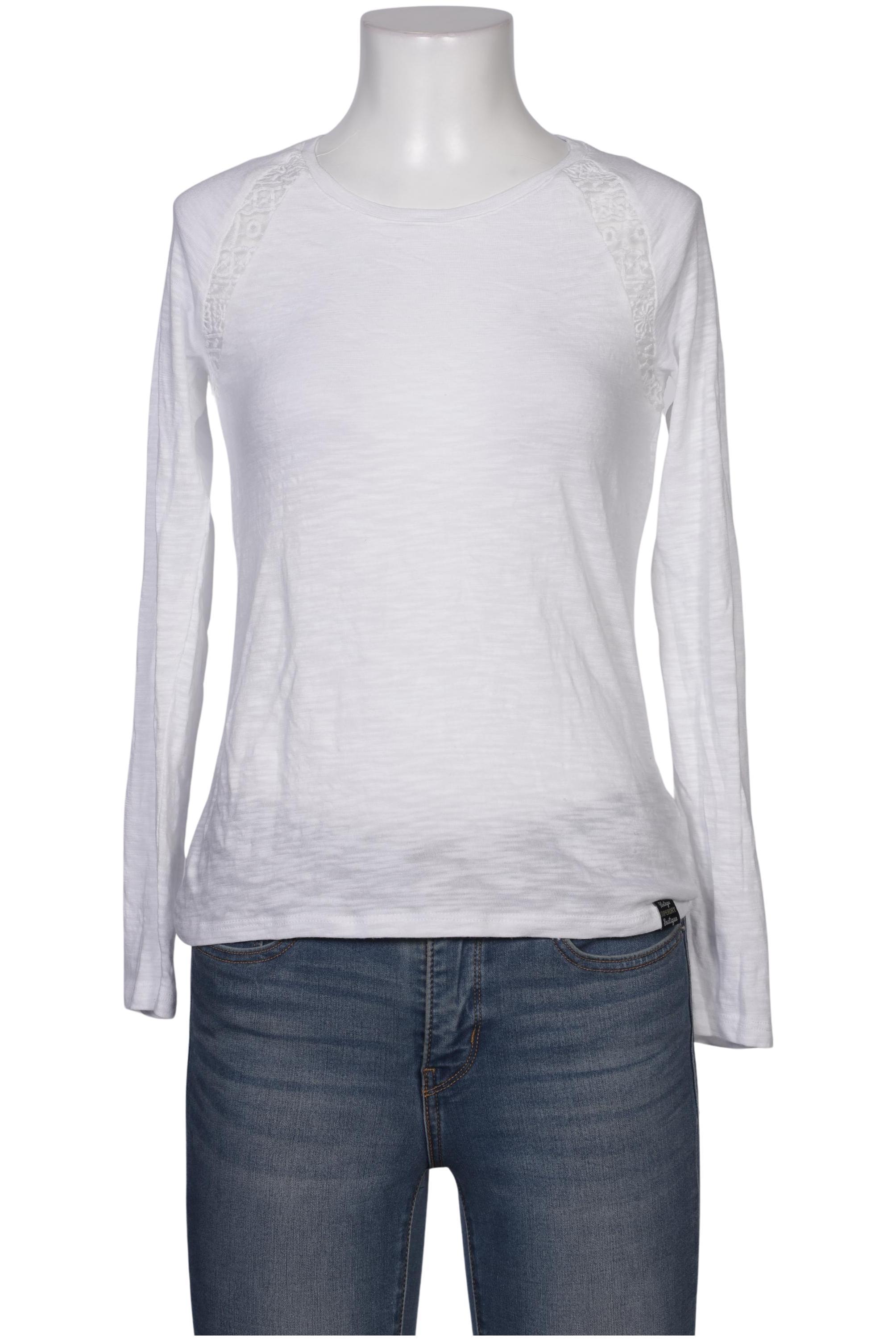 

Superdry Damen Langarmshirt, weiß, Gr. 36