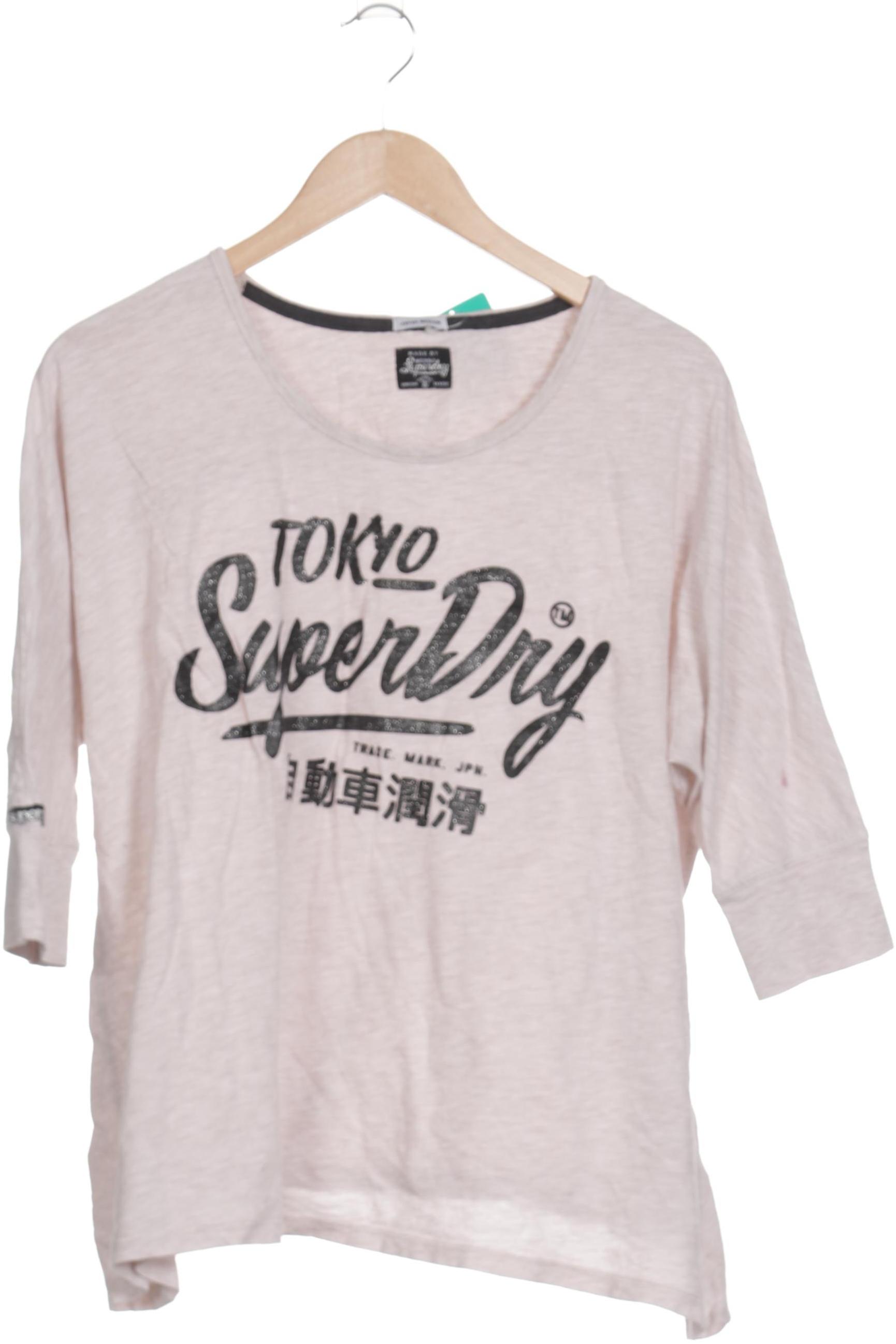 

Superdry Damen Langarmshirt, beige, Gr. 38