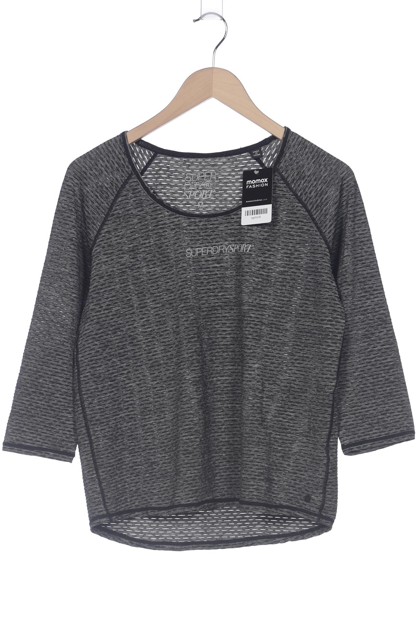 

Superdry Damen Langarmshirt, grau, Gr. 36