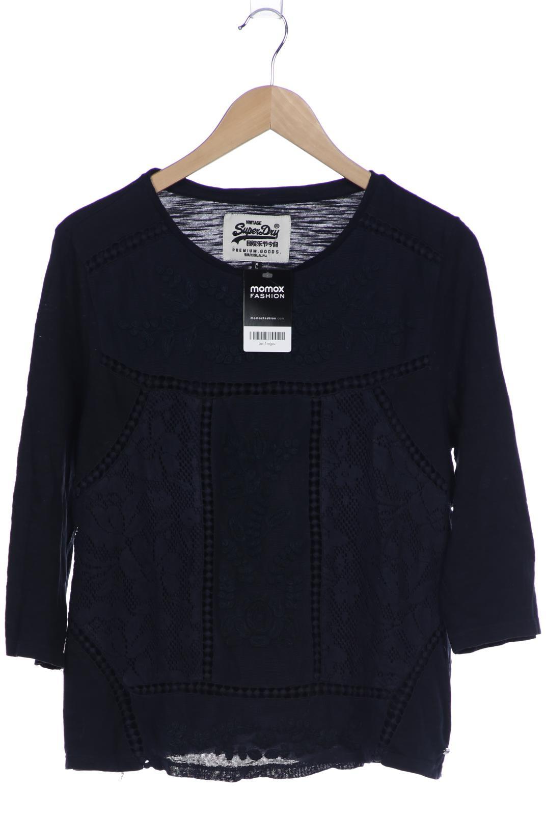 

Superdry Damen Langarmshirt, marineblau, Gr. 44
