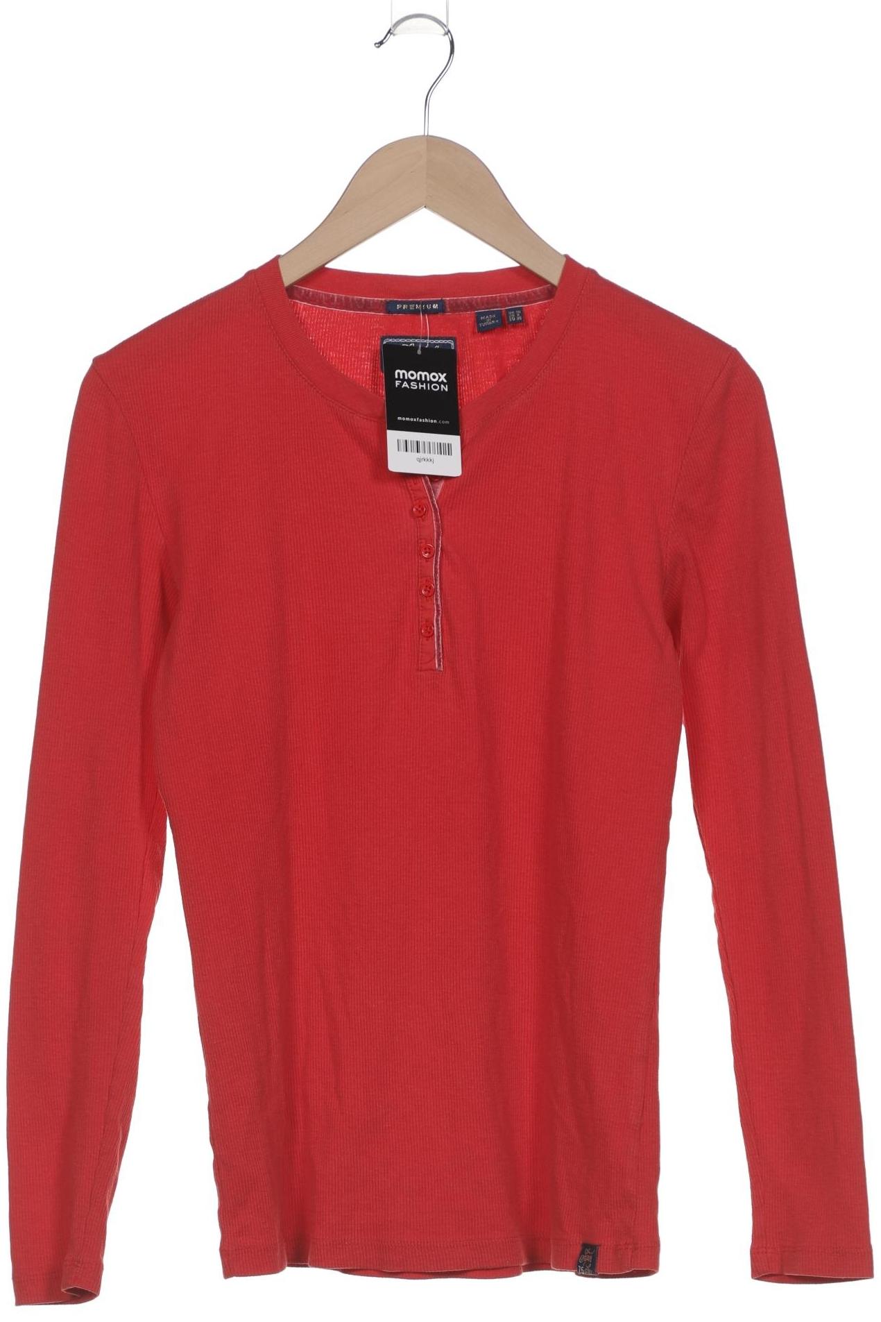 

Superdry Damen Langarmshirt, rot, Gr. 38