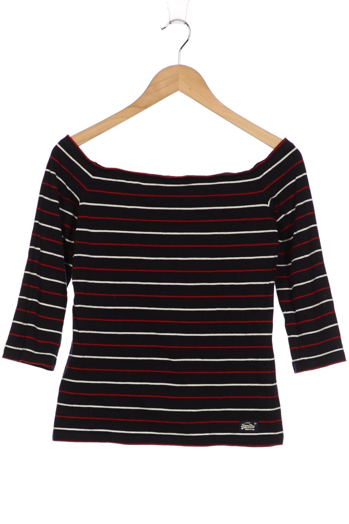 

Superdry Damen Langarmshirt, marineblau, Gr. 38