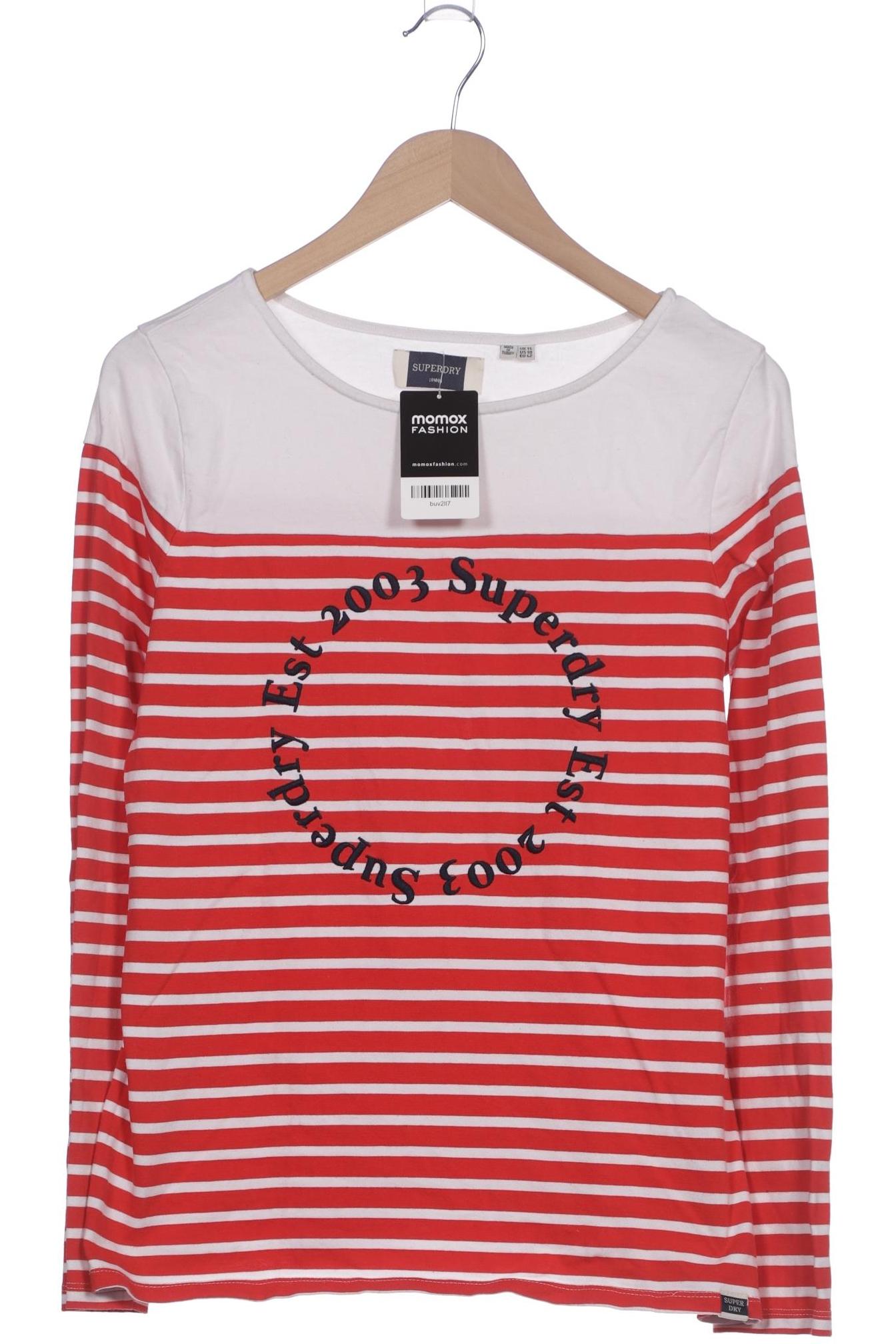 

Superdry Damen Langarmshirt, rot, Gr. 42
