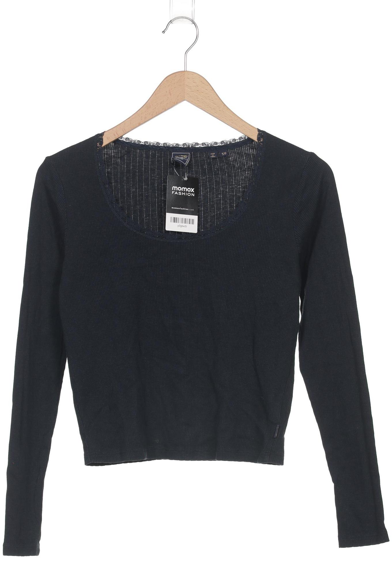 

Superdry Damen Langarmshirt, marineblau, Gr. 36