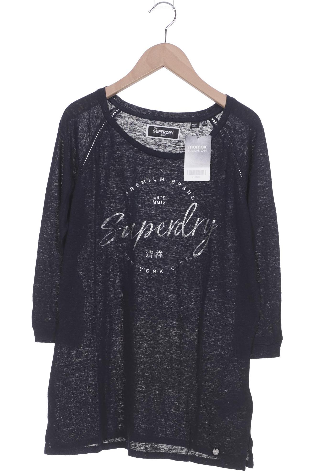 

Superdry Damen Langarmshirt, marineblau, Gr. 38