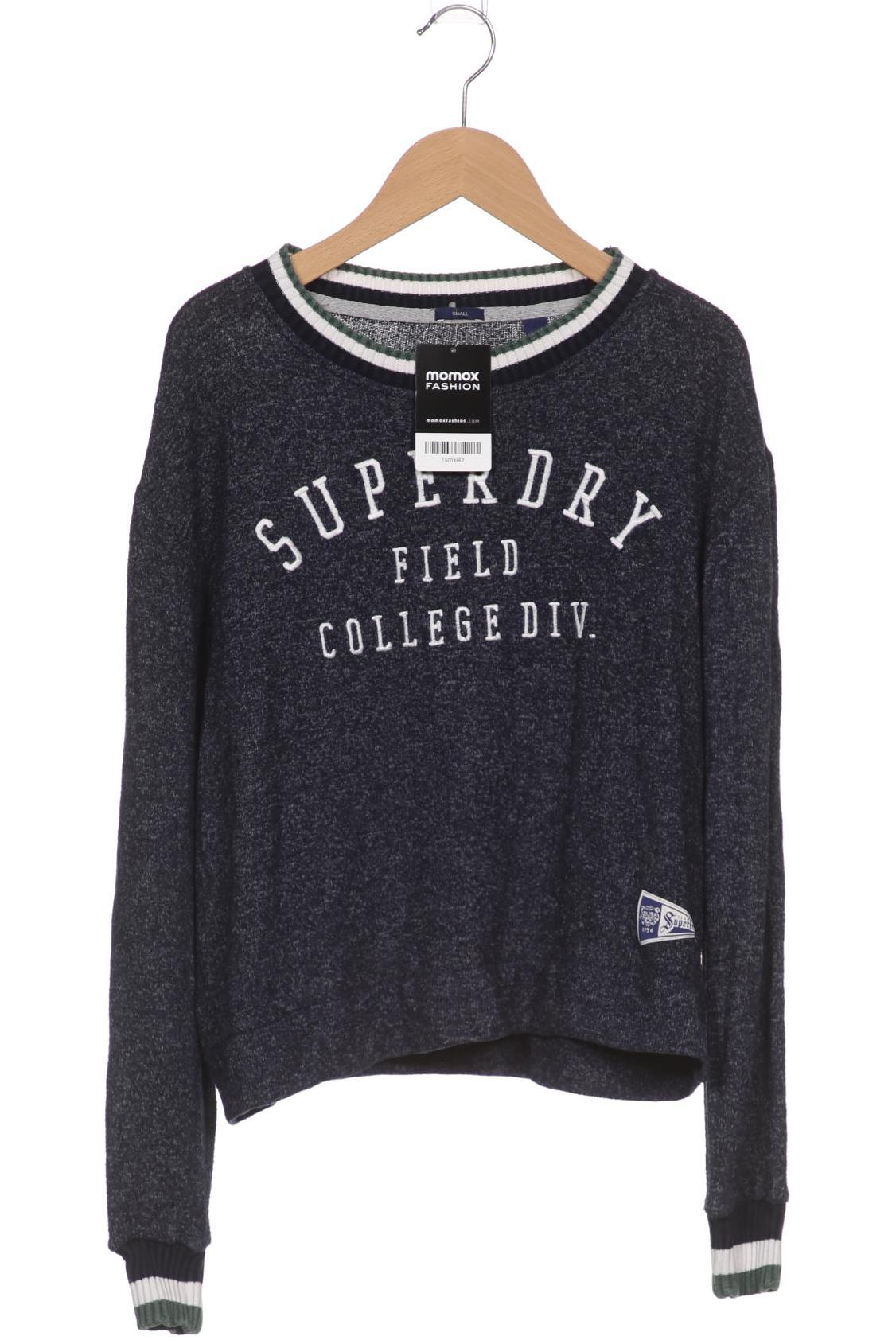 

Superdry Damen Langarmshirt, marineblau, Gr. 36