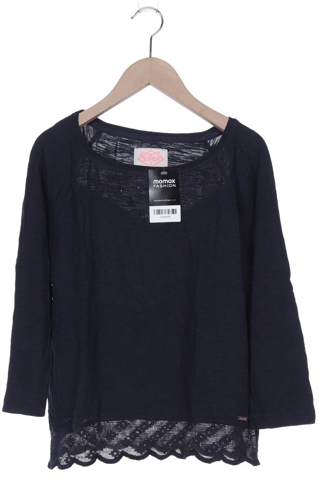 

Superdry Damen Langarmshirt, marineblau, Gr. 38