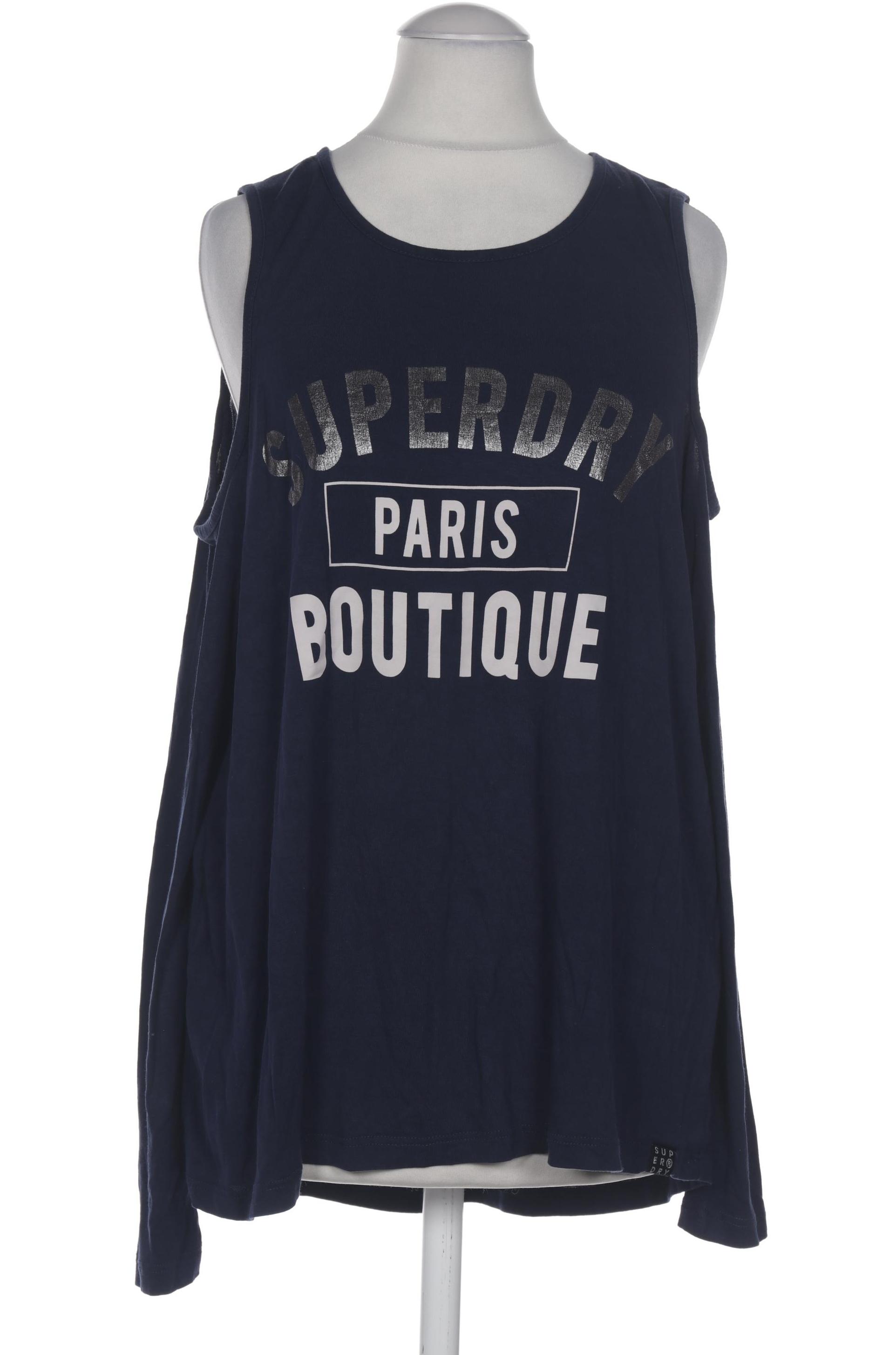 

Superdry Damen Langarmshirt, marineblau, Gr. 34