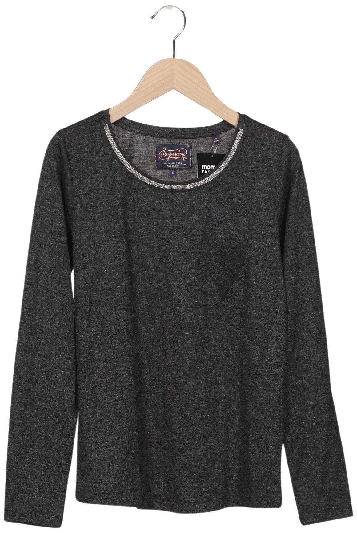 

Superdry Damen Langarmshirt, grau, Gr. 34