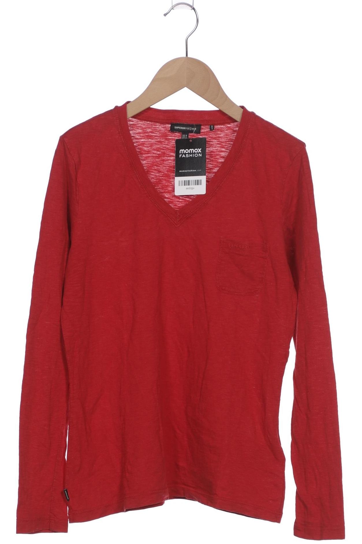 

Superdry Damen Langarmshirt, rot, Gr. 36