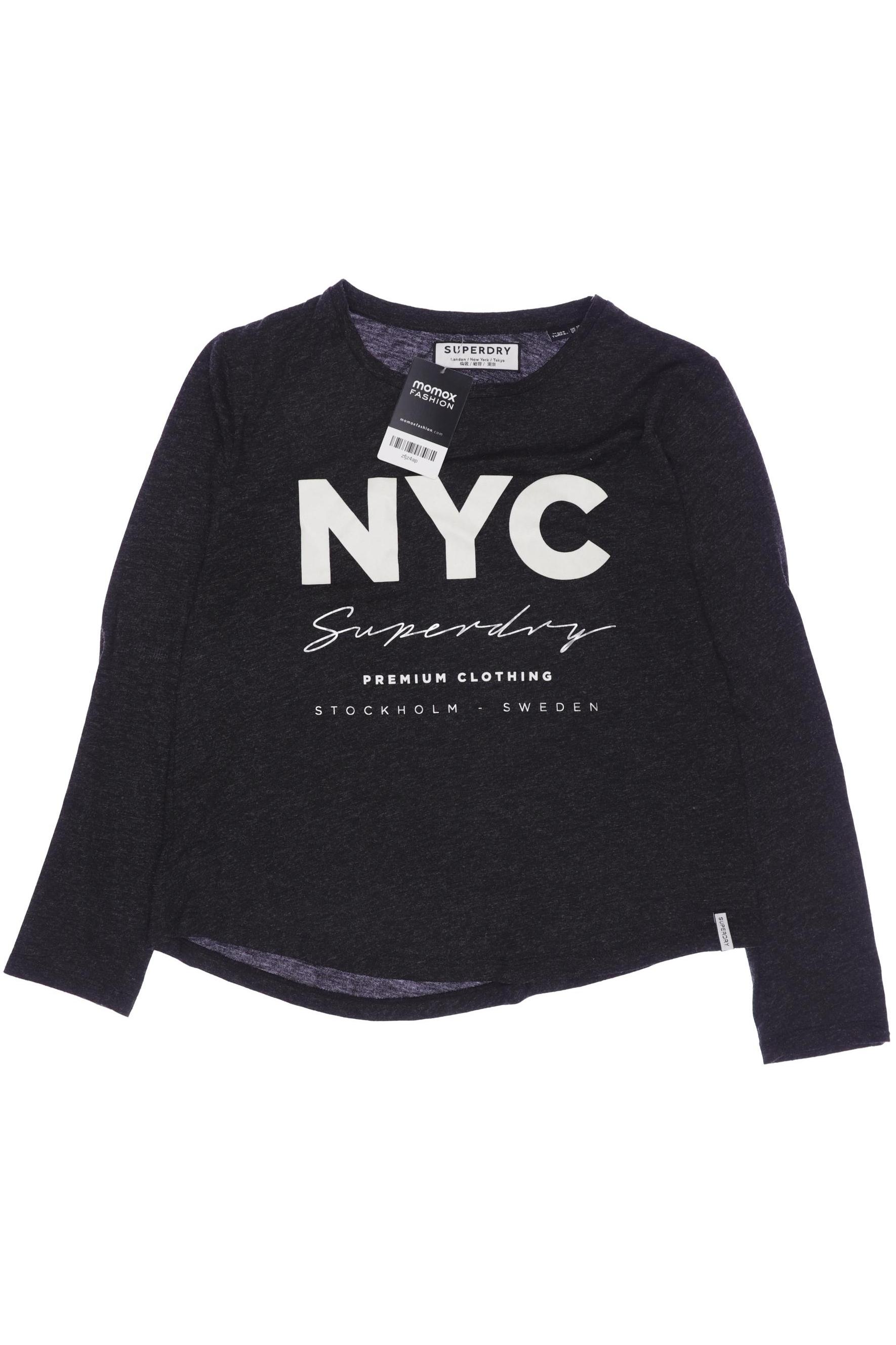 

Superdry Damen Langarmshirt, grau, Gr. 38
