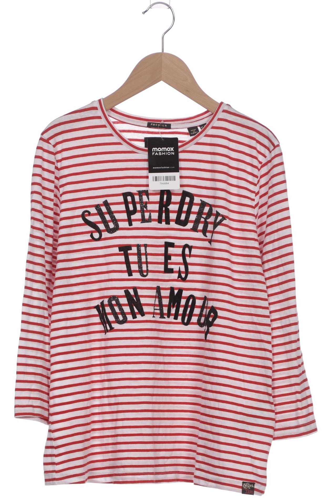 

Superdry Damen Langarmshirt, weiß, Gr. 44