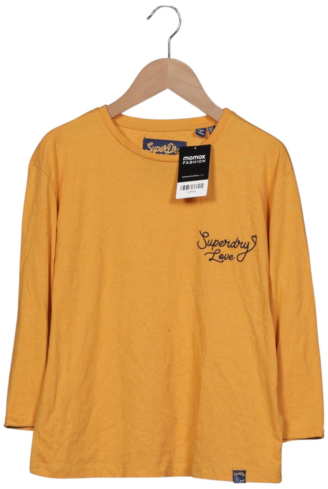 

Superdry Damen Langarmshirt, gelb, Gr. 34