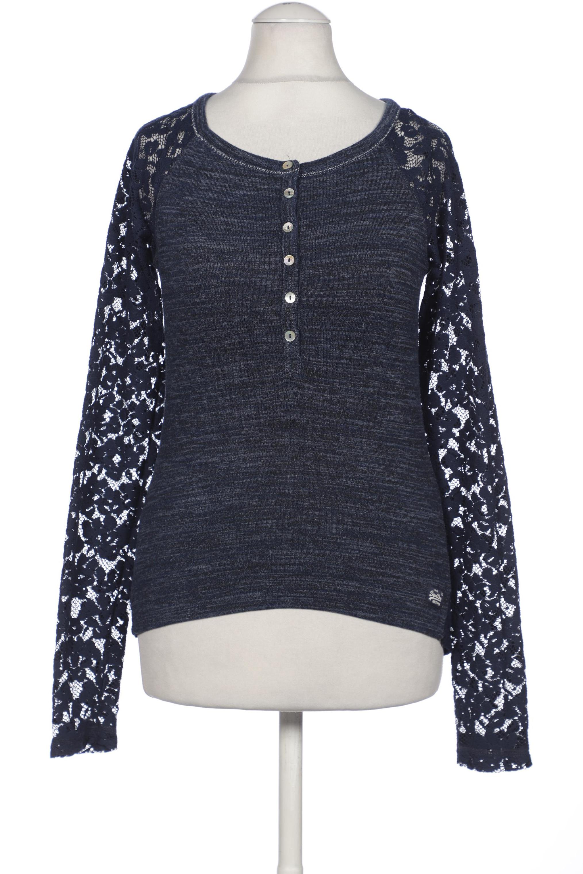 

Superdry Damen Langarmshirt, marineblau