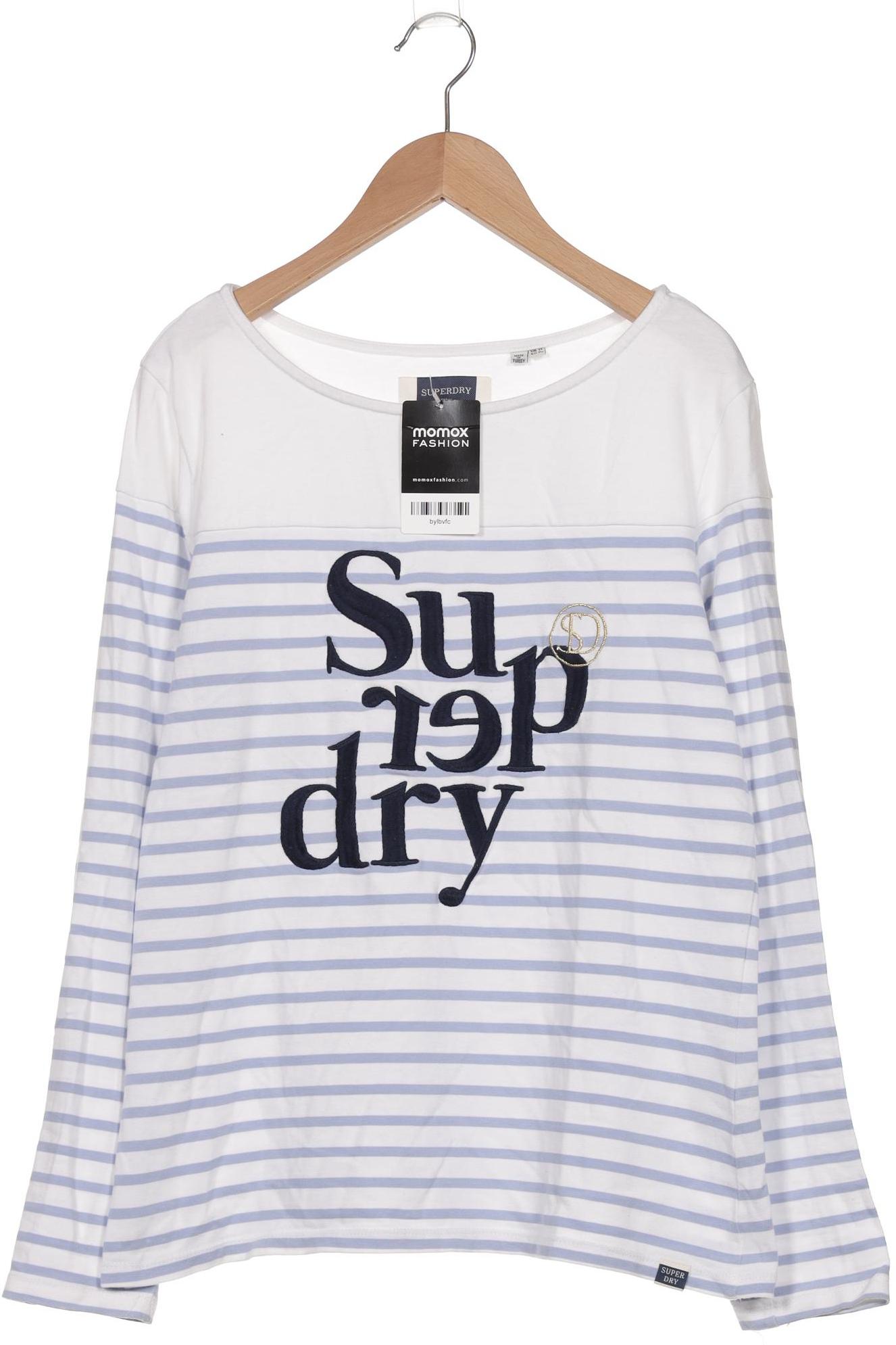 

Superdry Damen Langarmshirt, weiß, Gr. 40