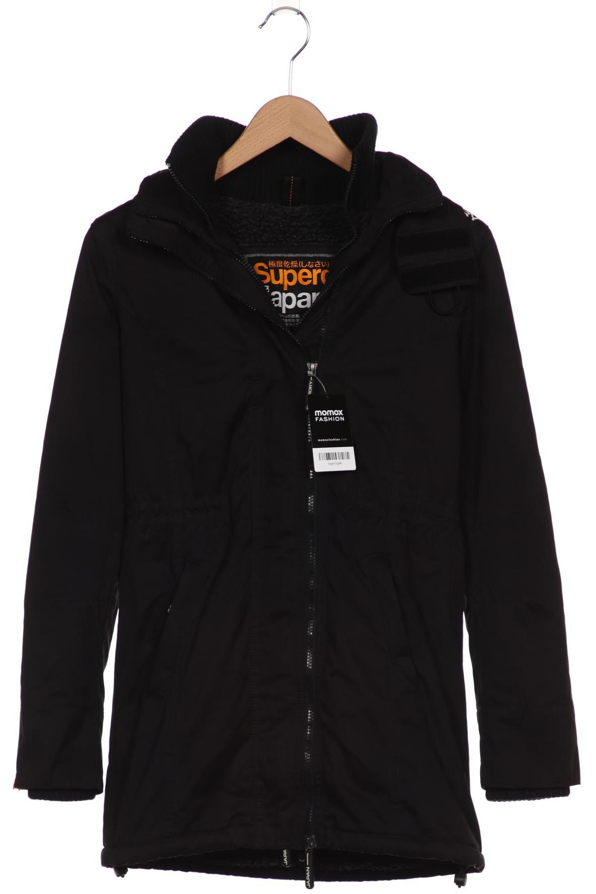 

Superdry Damen Mantel, schwarz, Gr. 34