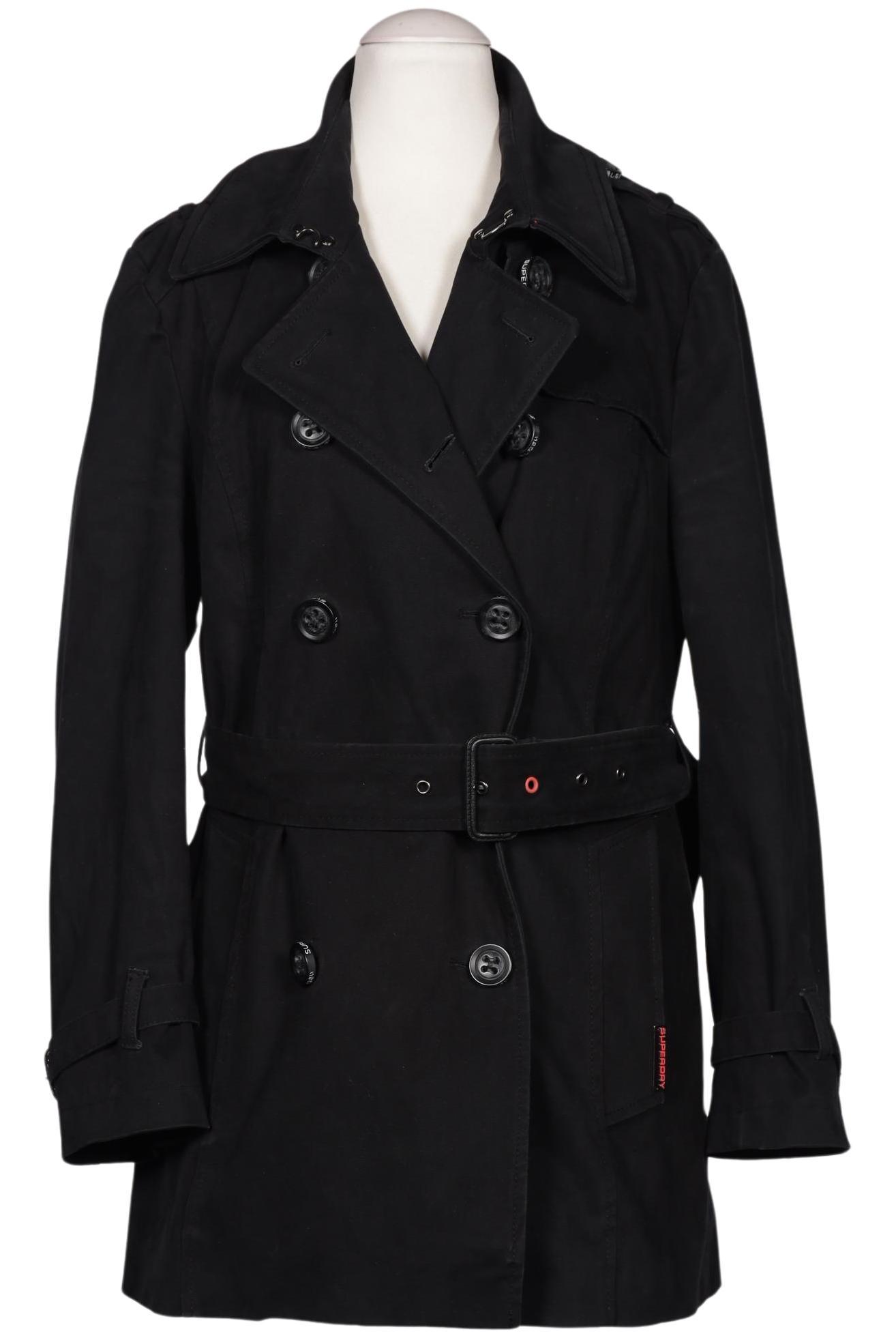 

Superdry Damen Mantel, schwarz, Gr. 36