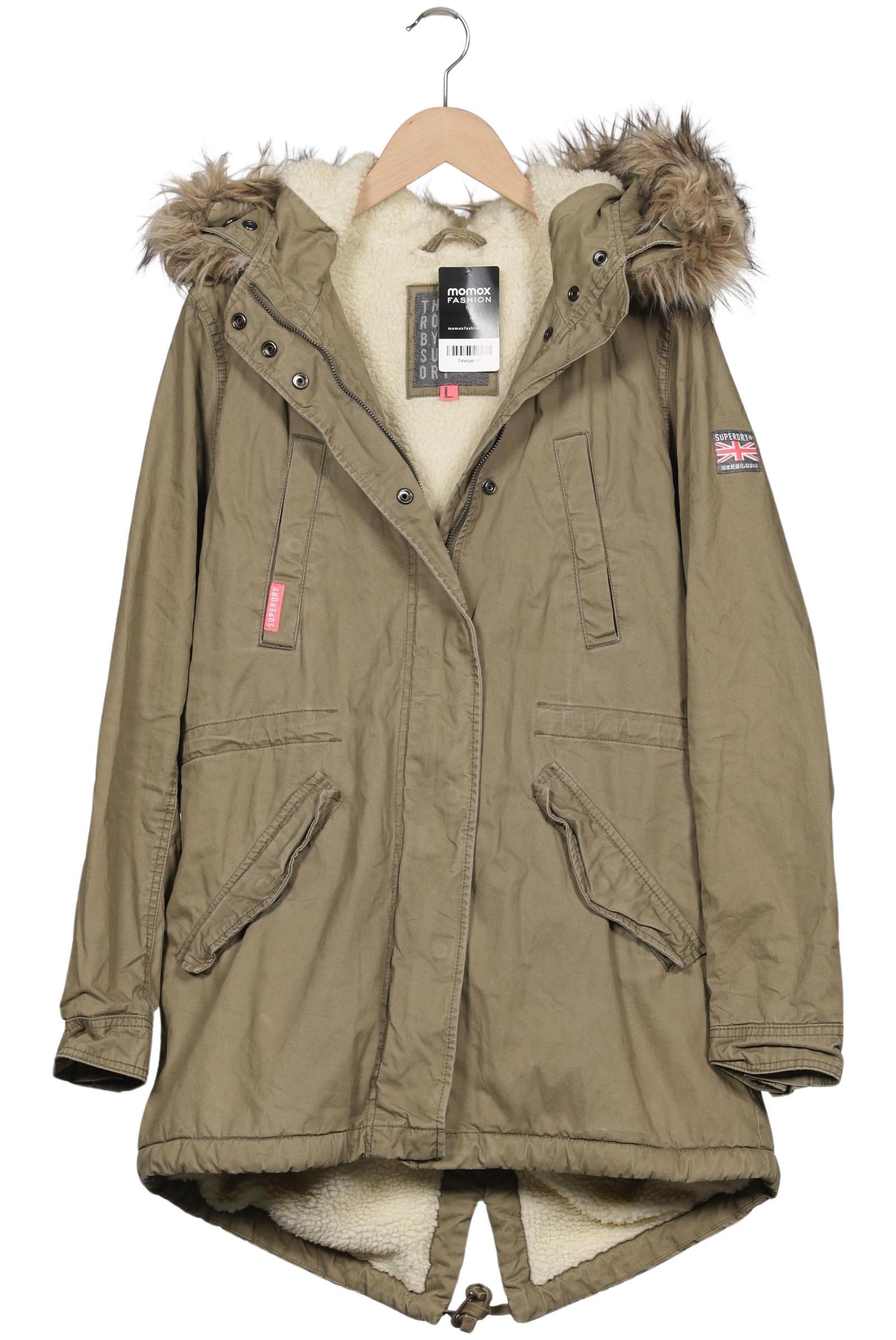 

Superdry Damen Mantel, grün, Gr. 42