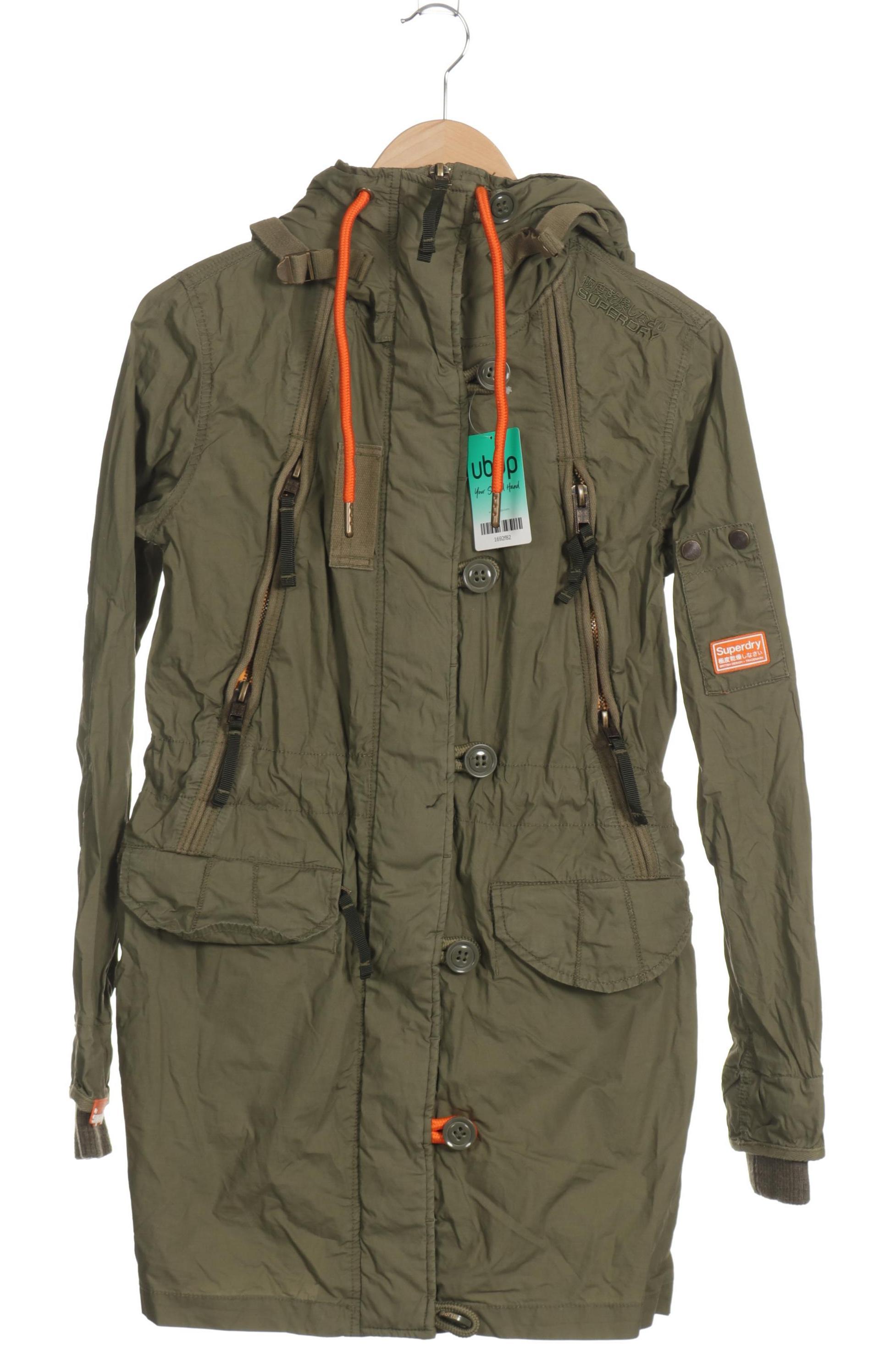 

Superdry Damen Mantel, grün, Gr.