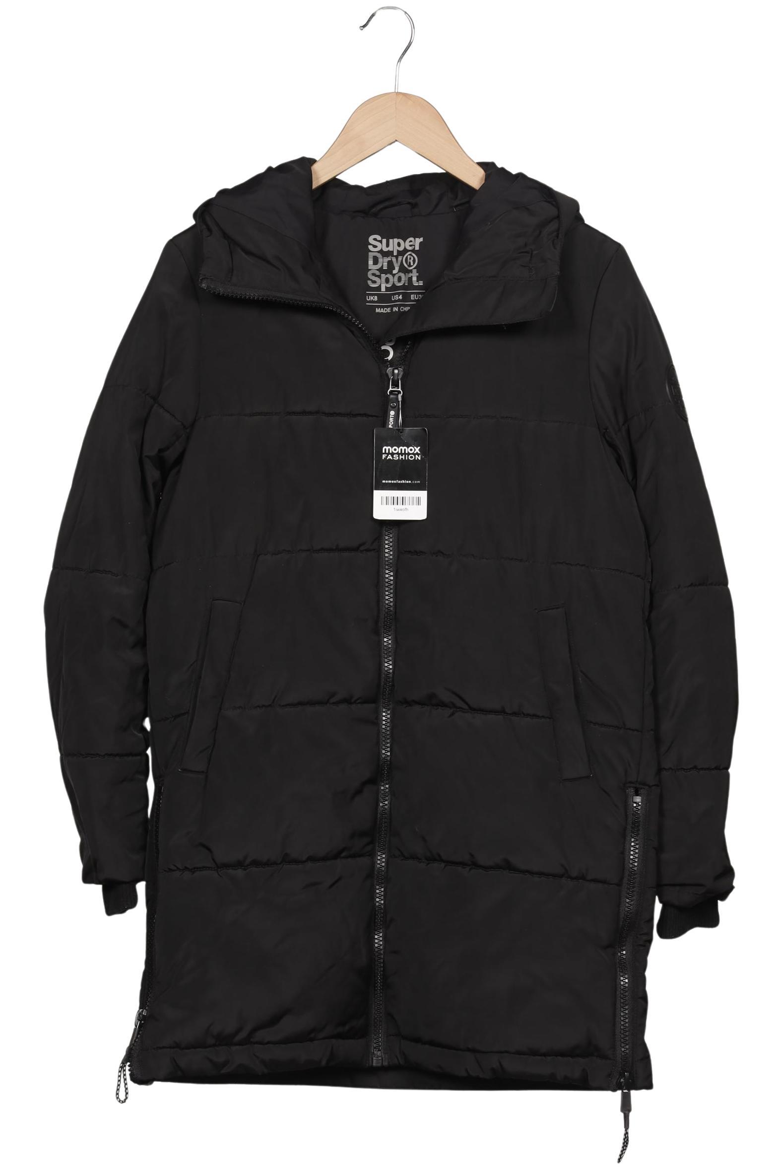 

Superdry Damen Mantel, schwarz, Gr. 36