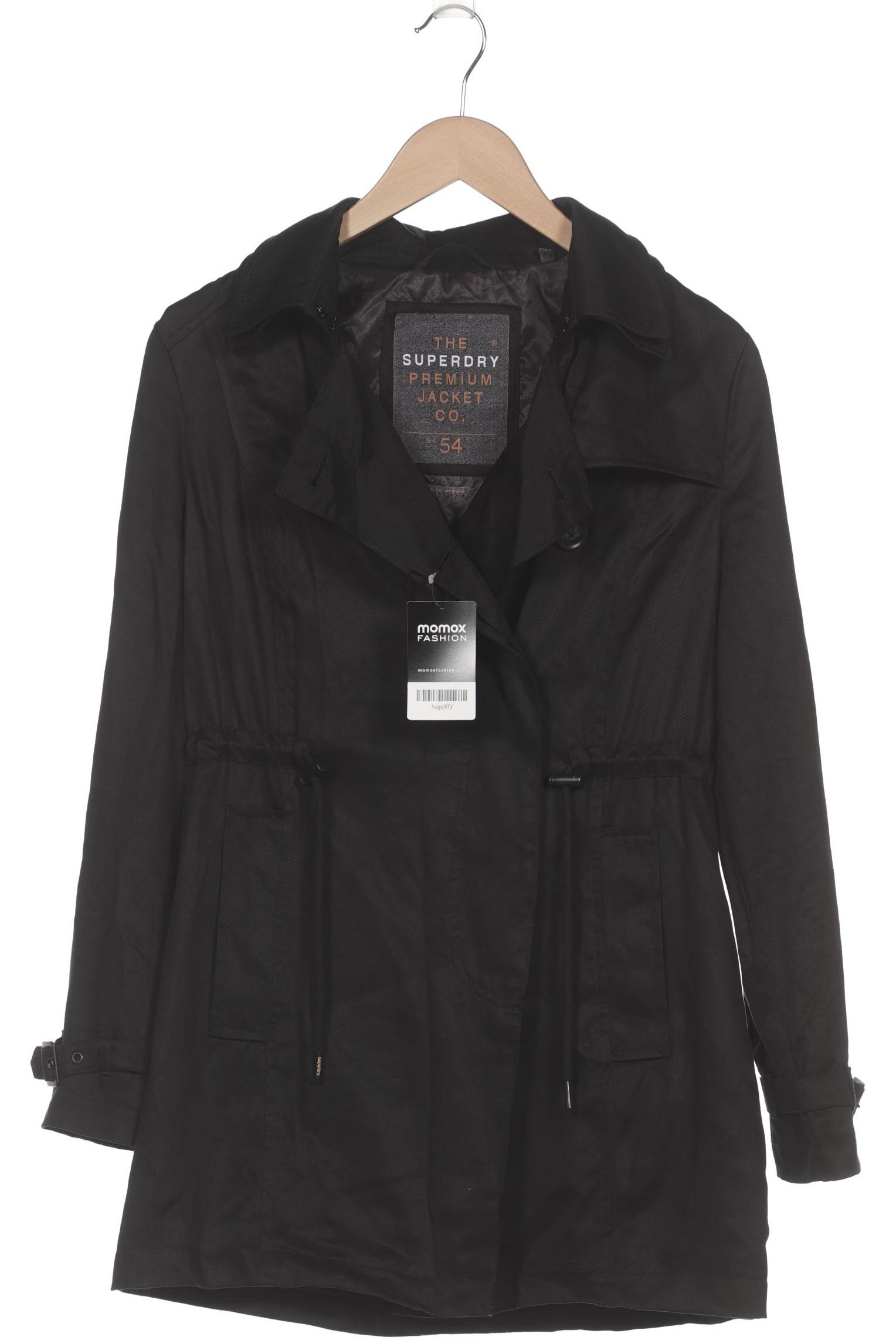 

Superdry Damen Mantel, schwarz, Gr. 38