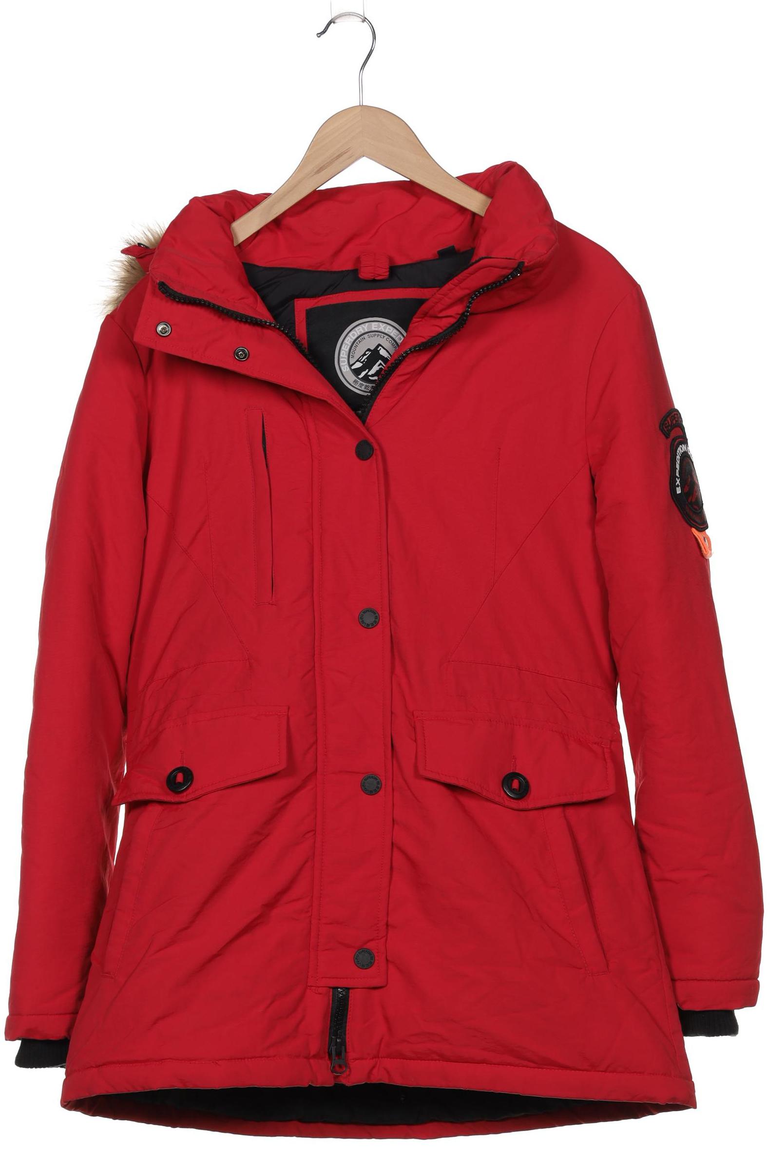 

Superdry Damen Mantel, rot, Gr. 42