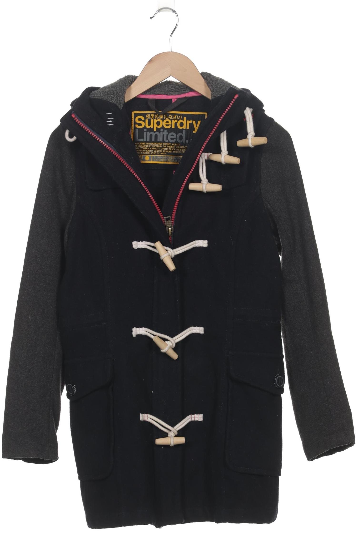 

Superdry Damen Mantel, marineblau, Gr. 34