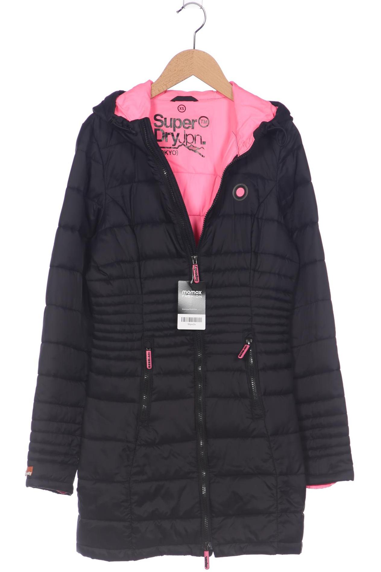 

Superdry Damen Mantel, schwarz, Gr. 34
