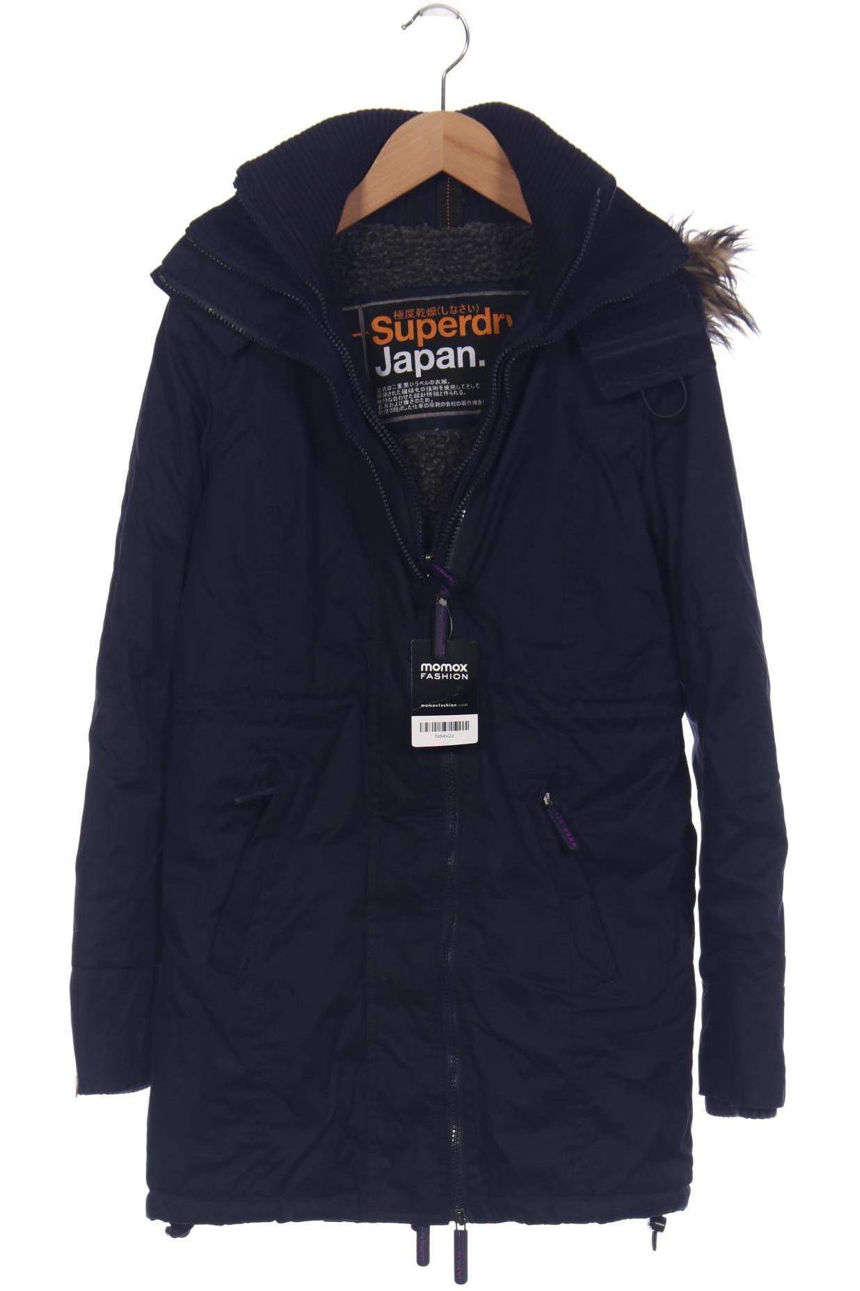 

Superdry Damen Mantel, marineblau