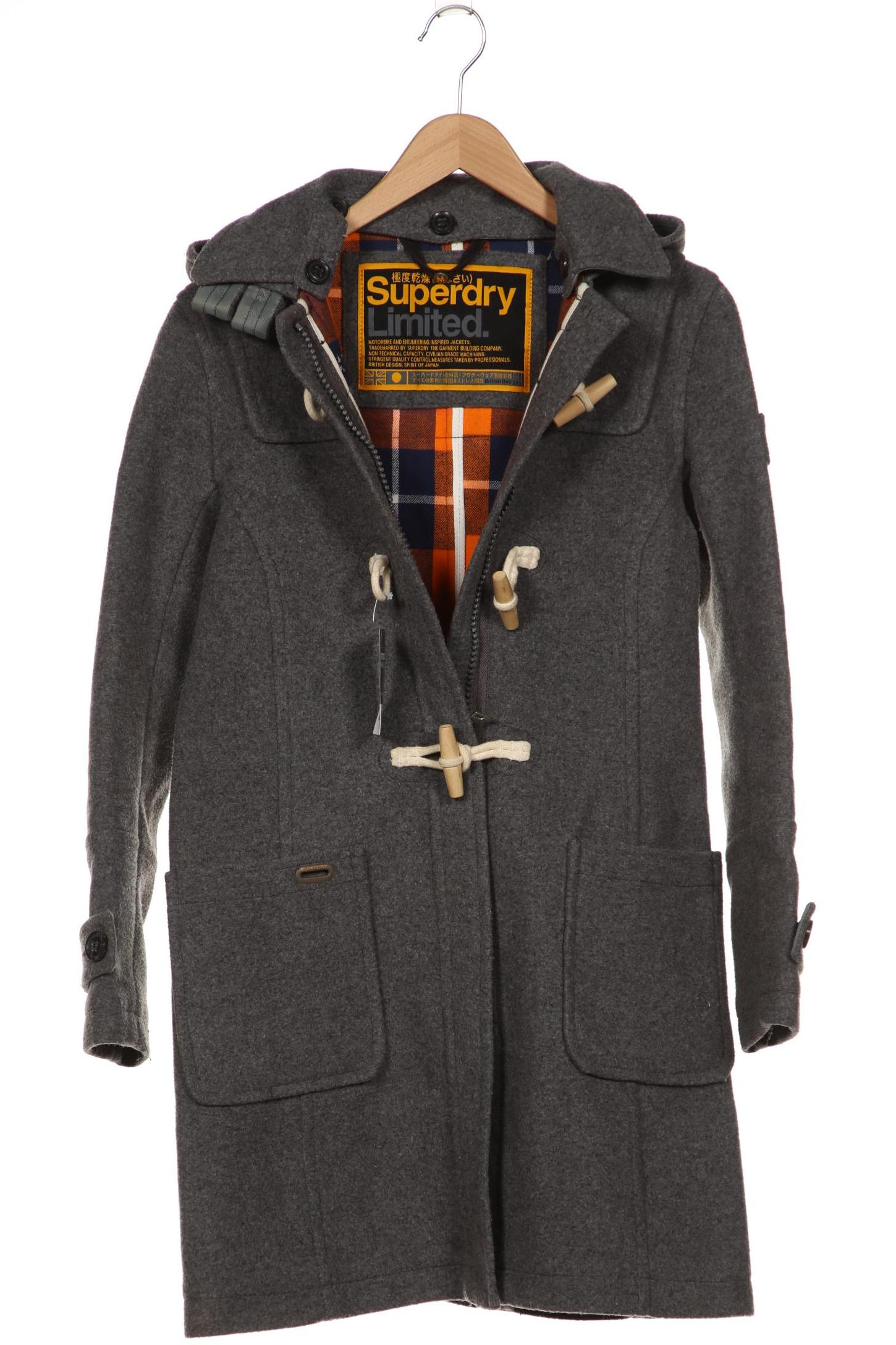 

Superdry Damen Mantel, grau