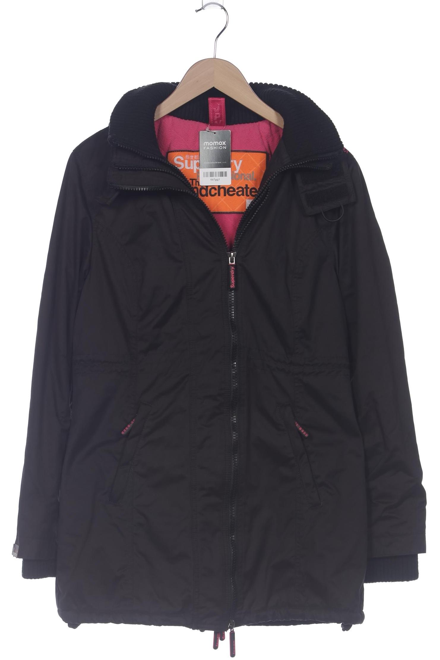 

Superdry Damen Mantel, schwarz, Gr. 44