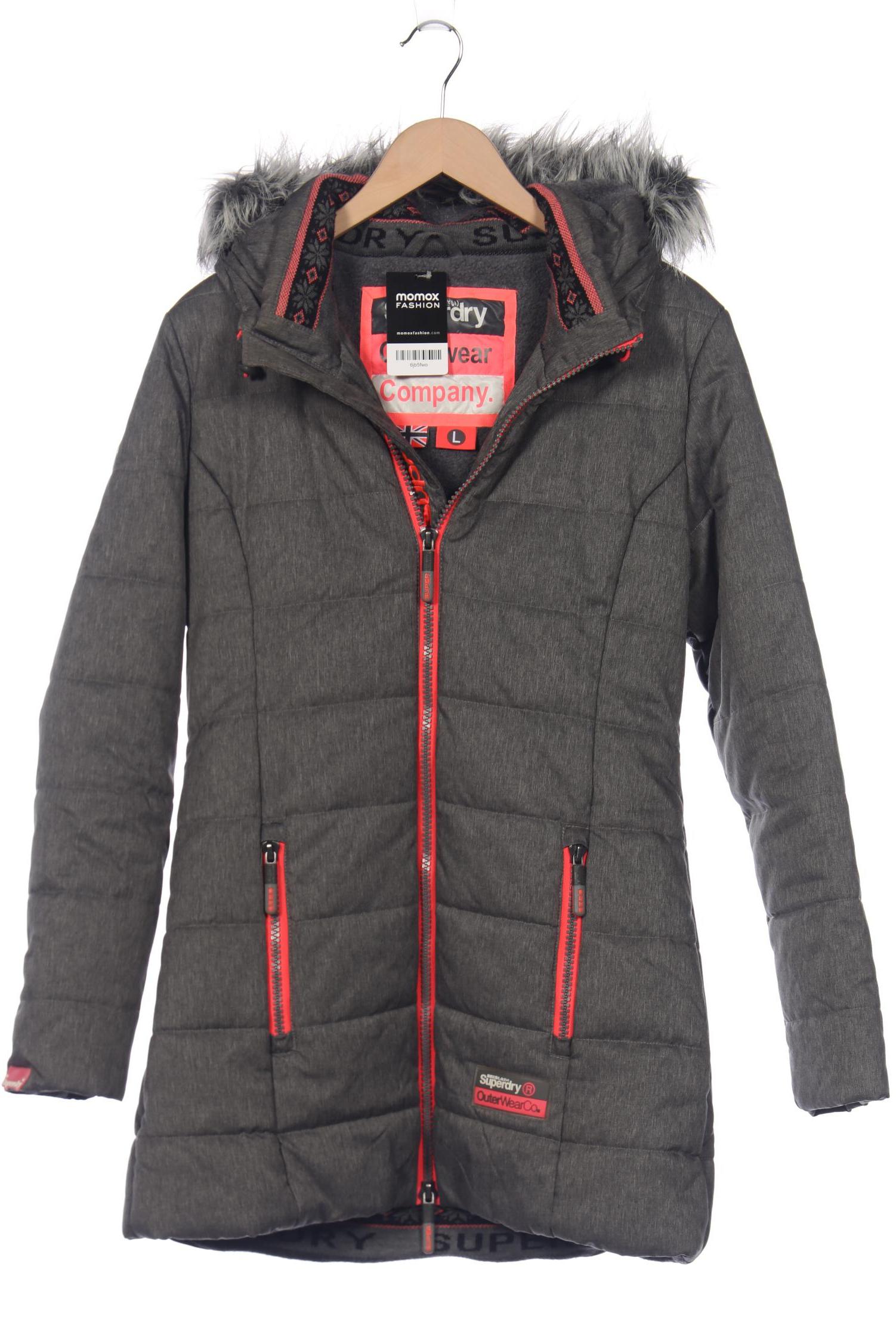 

Superdry Damen Mantel, grau