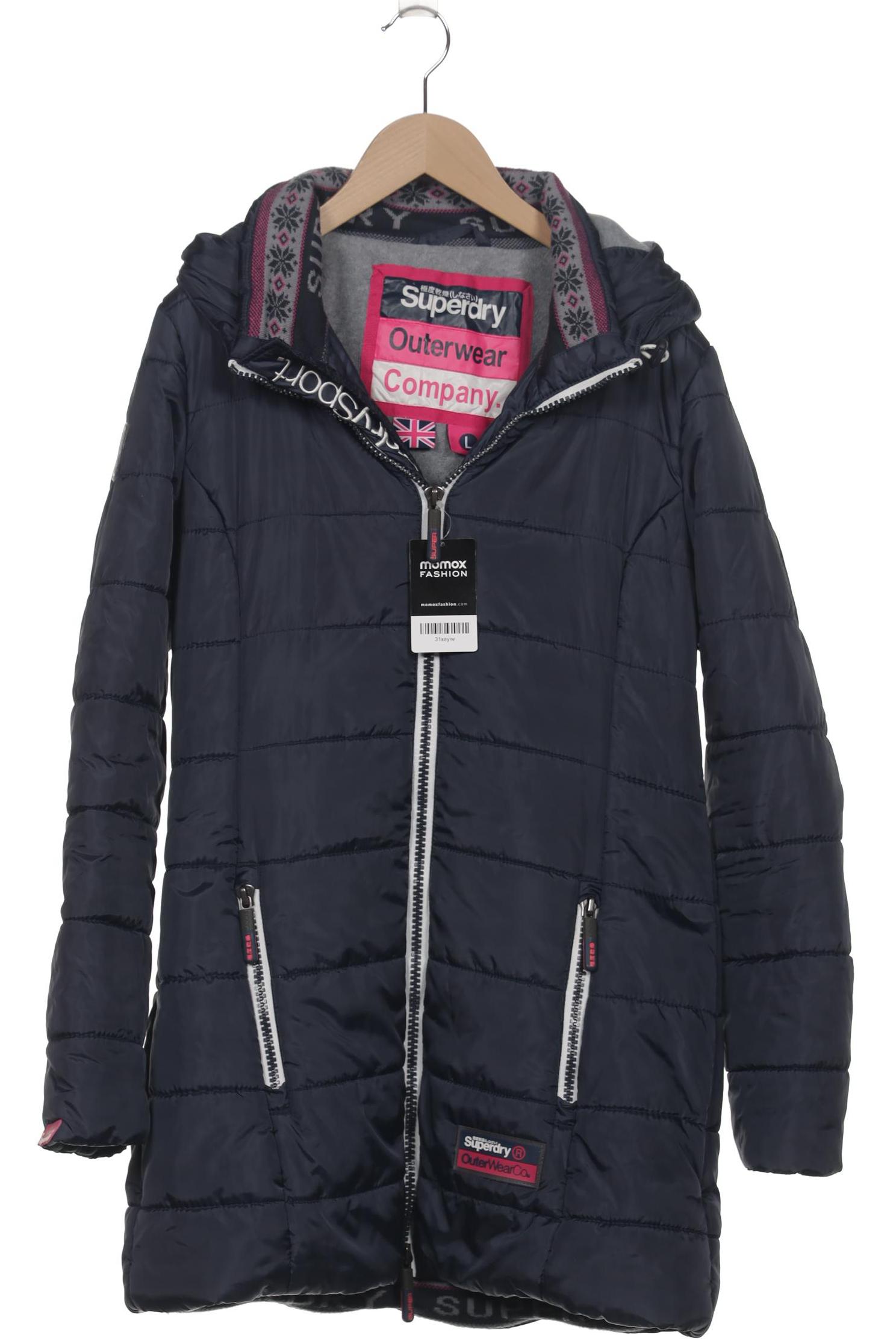 

Superdry Damen Mantel, marineblau, Gr. 42
