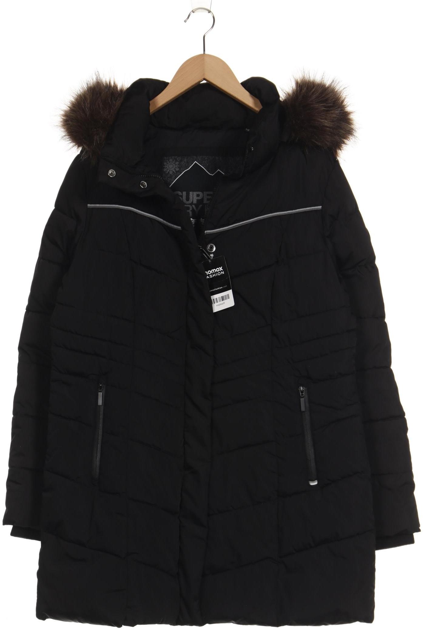 

Superdry Damen Mantel, schwarz, Gr. 44