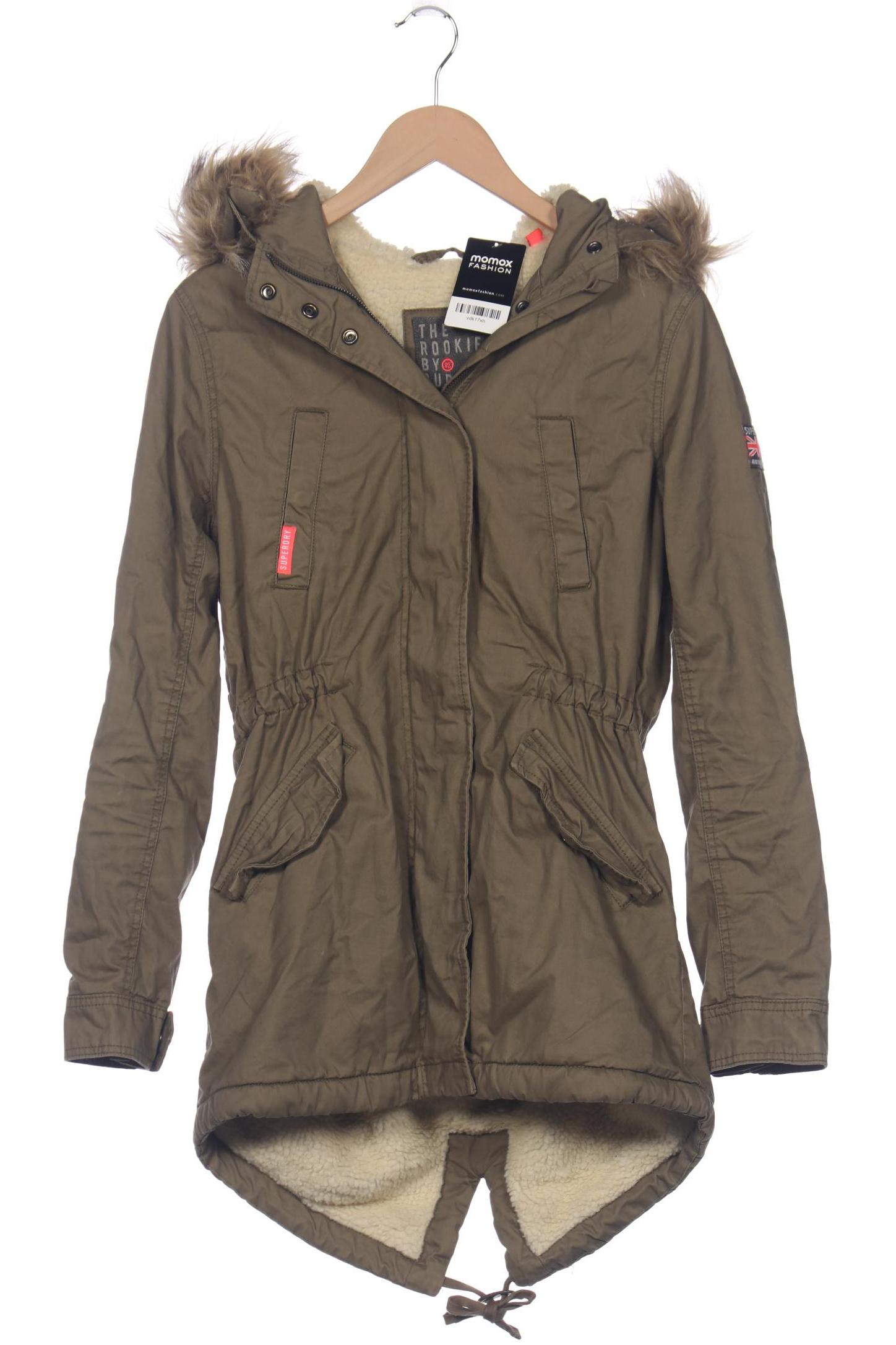 

Superdry Damen Mantel, grün, Gr. 34