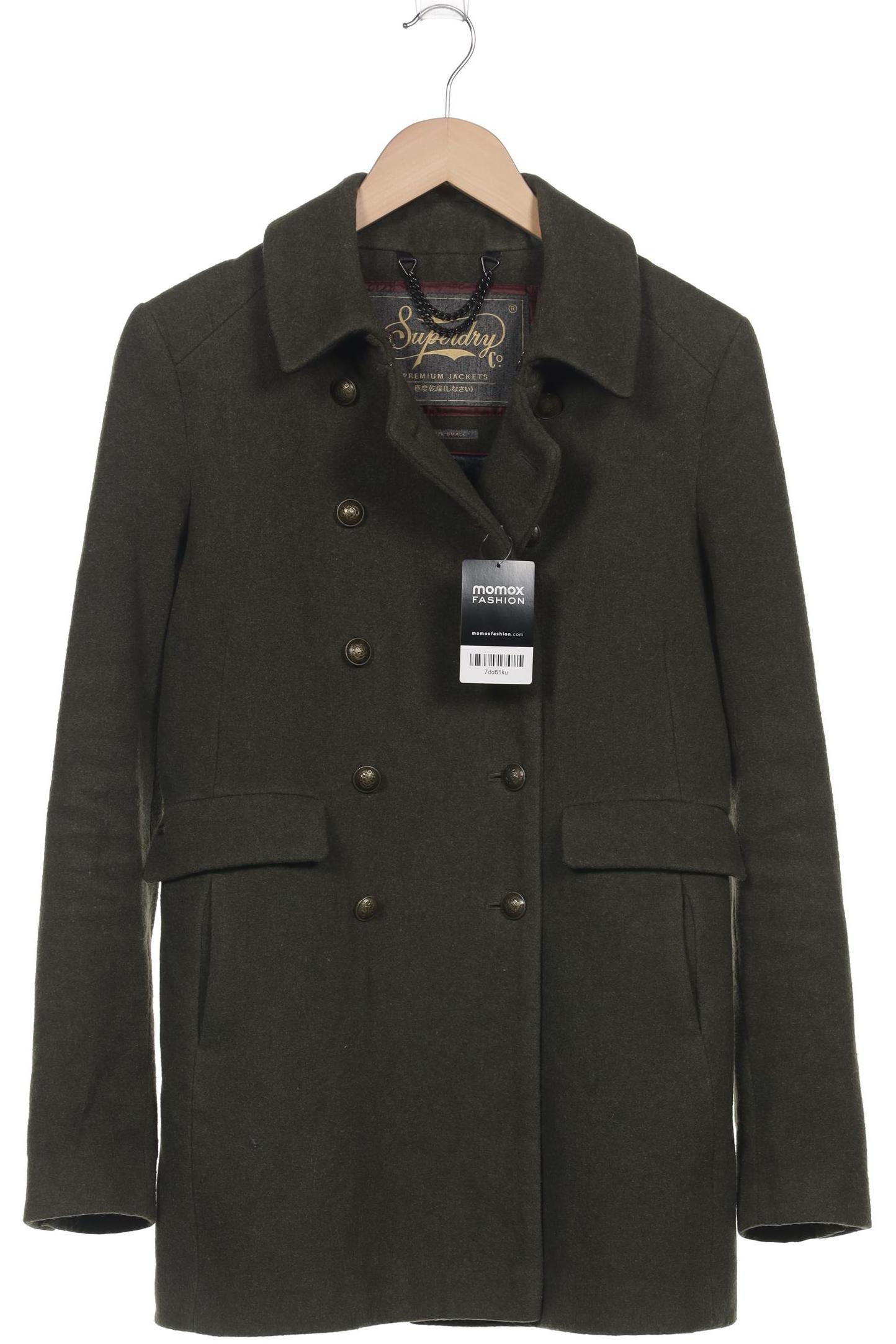 

Superdry Damen Mantel, grün, Gr. 36