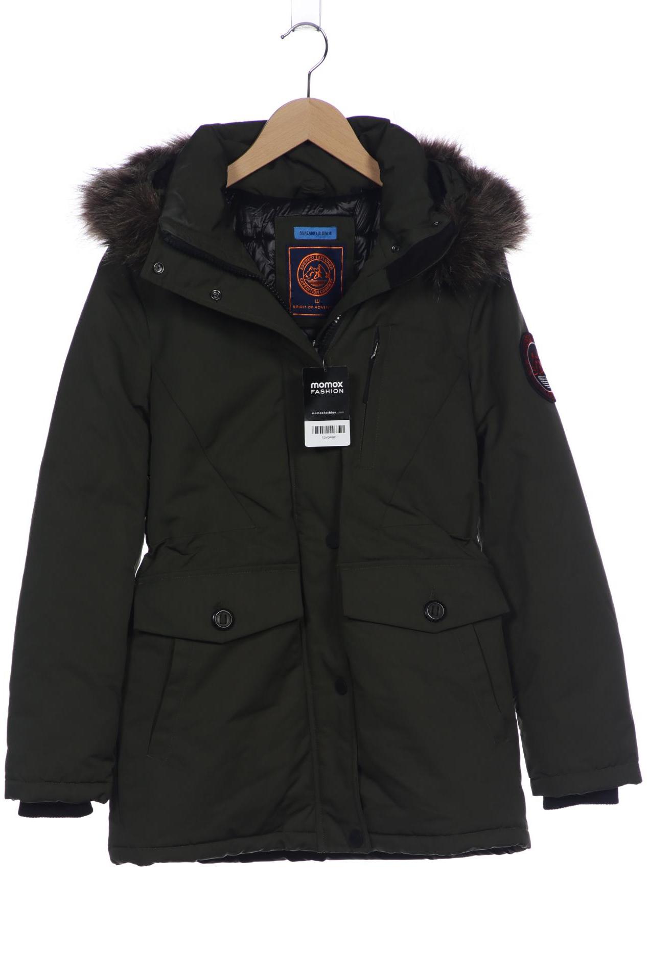 

Superdry Damen Mantel, grün, Gr. 34