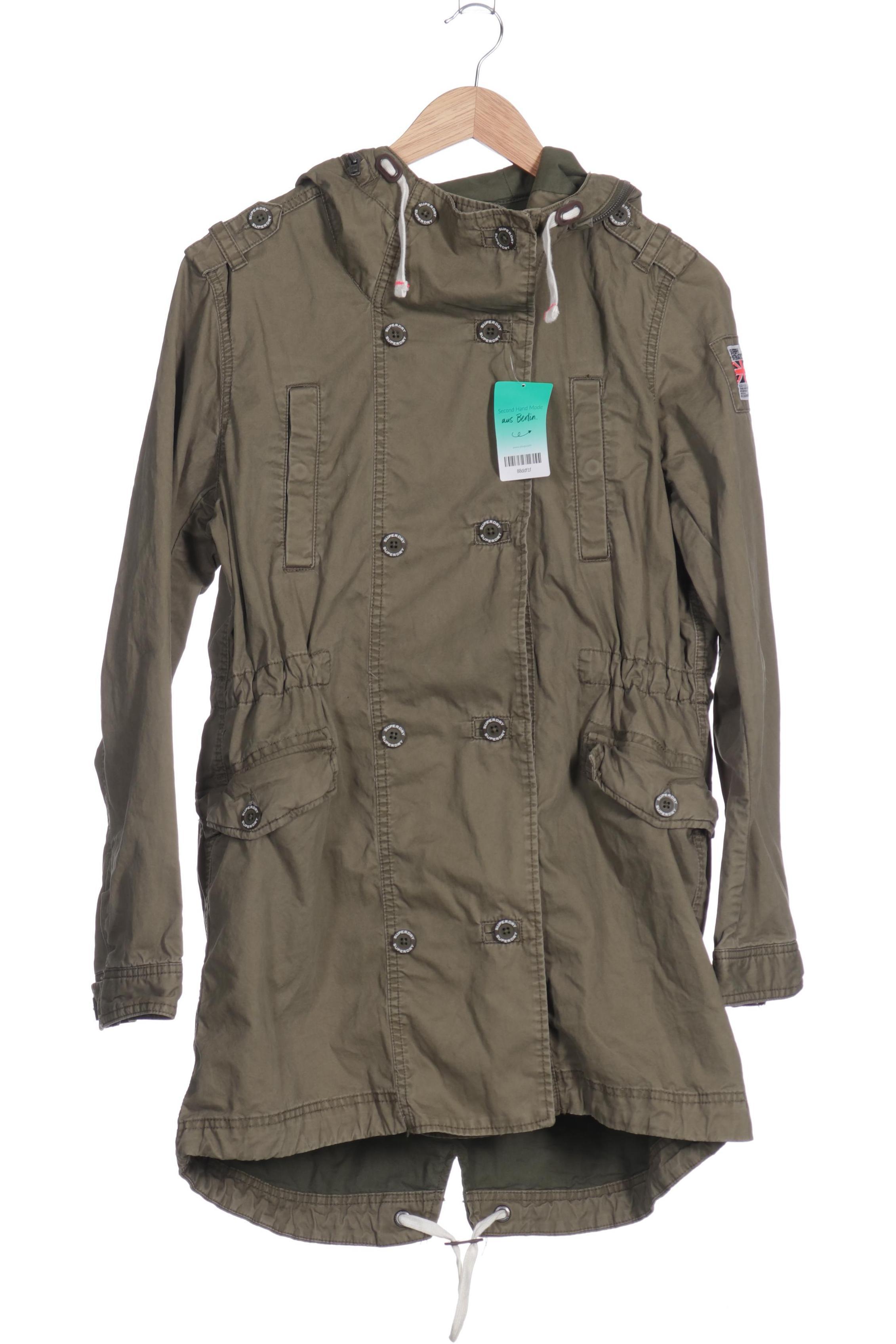 

Superdry Damen Mantel, grün, Gr.