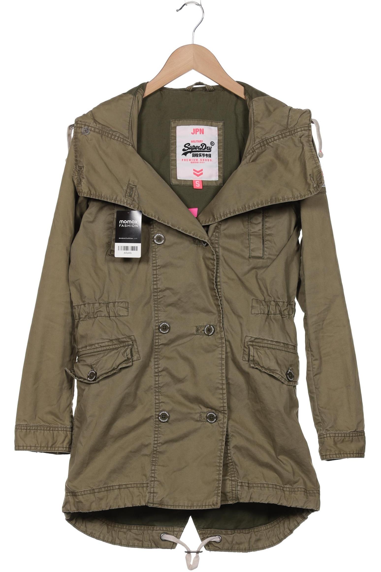 

Superdry Damen Mantel, grün, Gr. 36