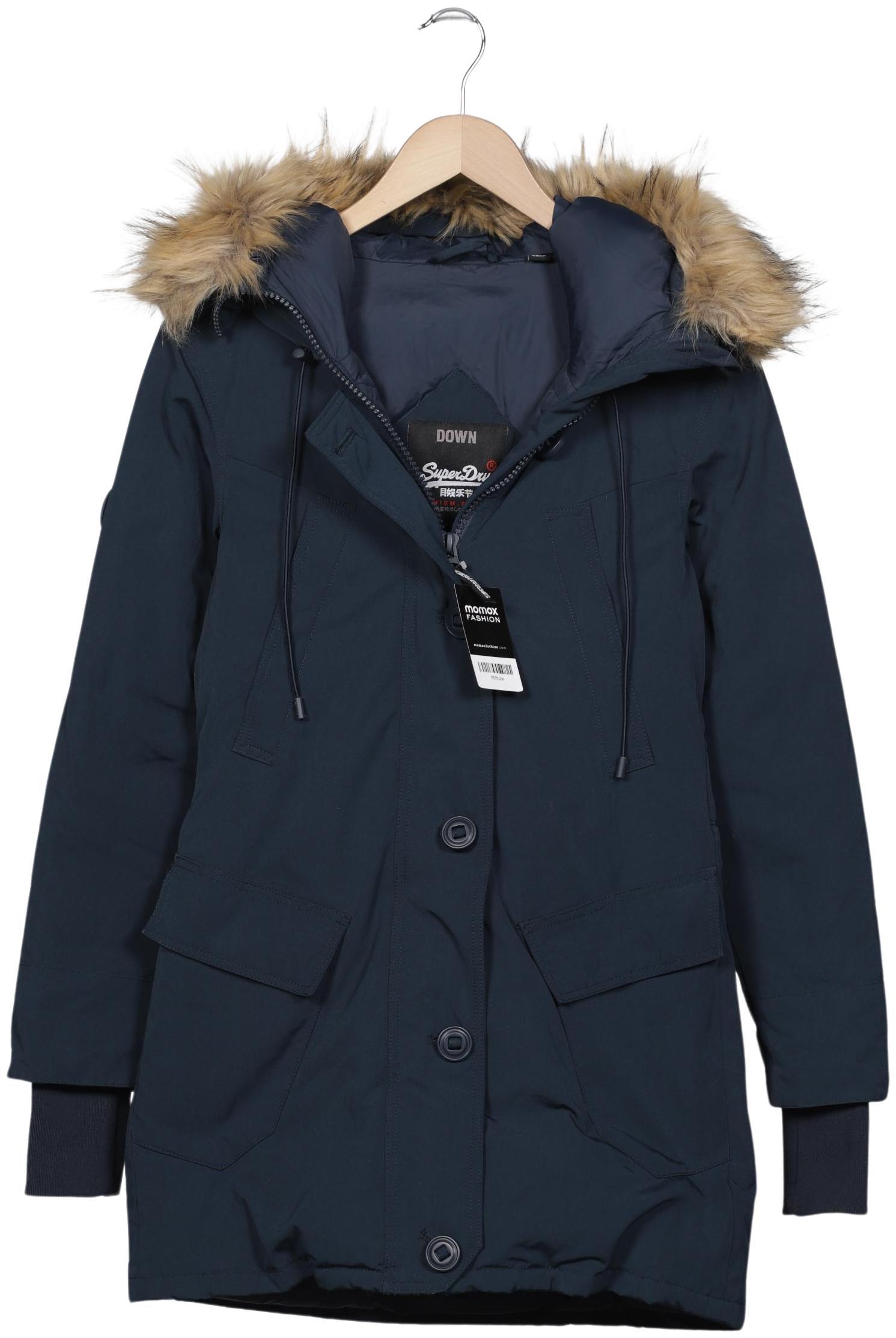 

Superdry Damen Mantel, marineblau, Gr. 34