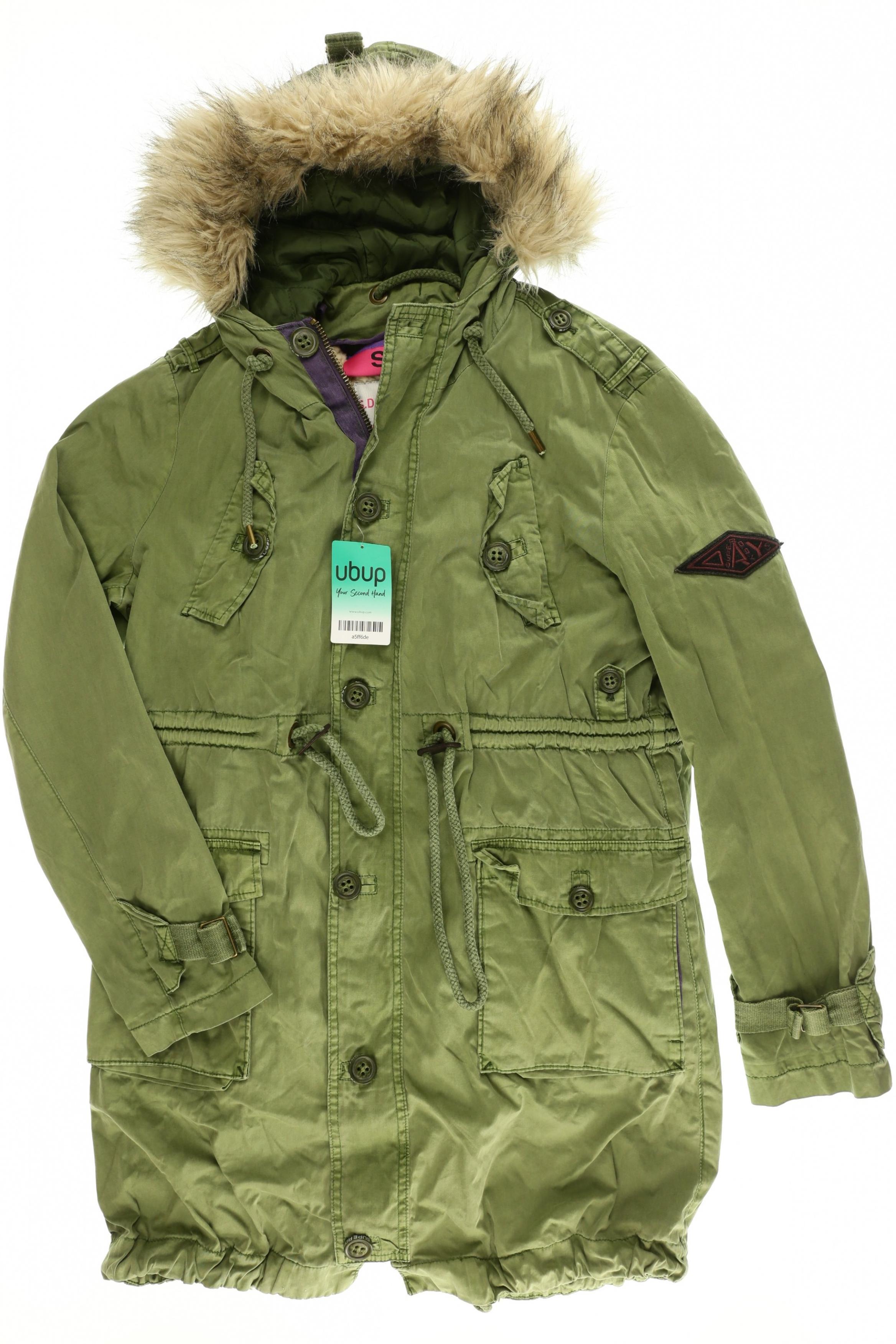 

Superdry Damen Mantel, grün, Gr.